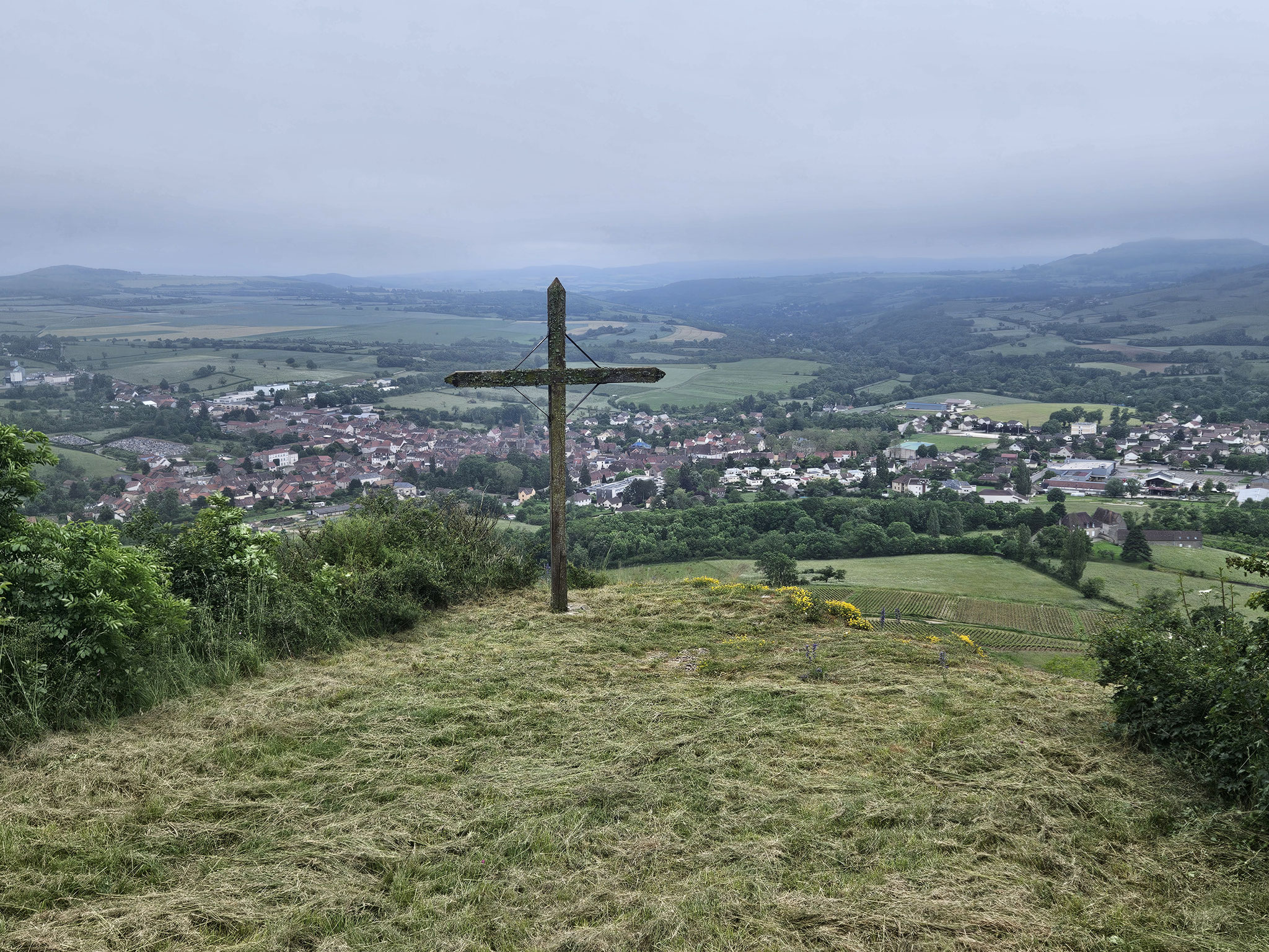 Blick über Cornot-le-Grand.
