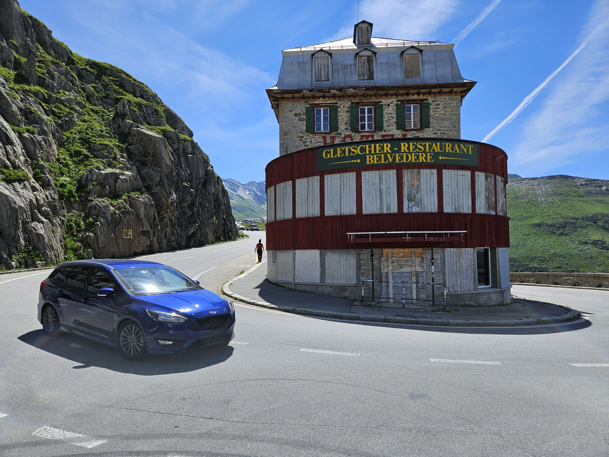 Historisches Hotel Belvédère.