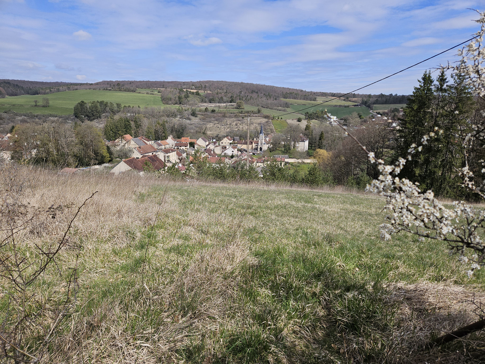 Blick auf Léry.