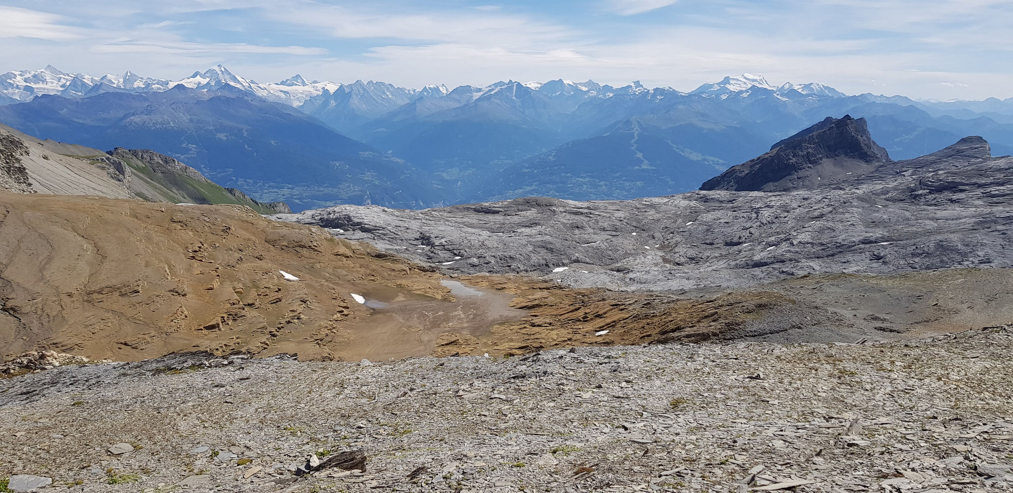 Col des Audannes, Walliser Alpen.