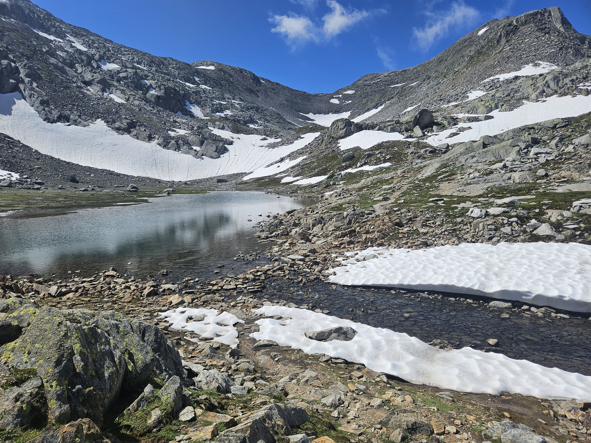 Val Maighels, dem Bornengo-Pass entgegen.