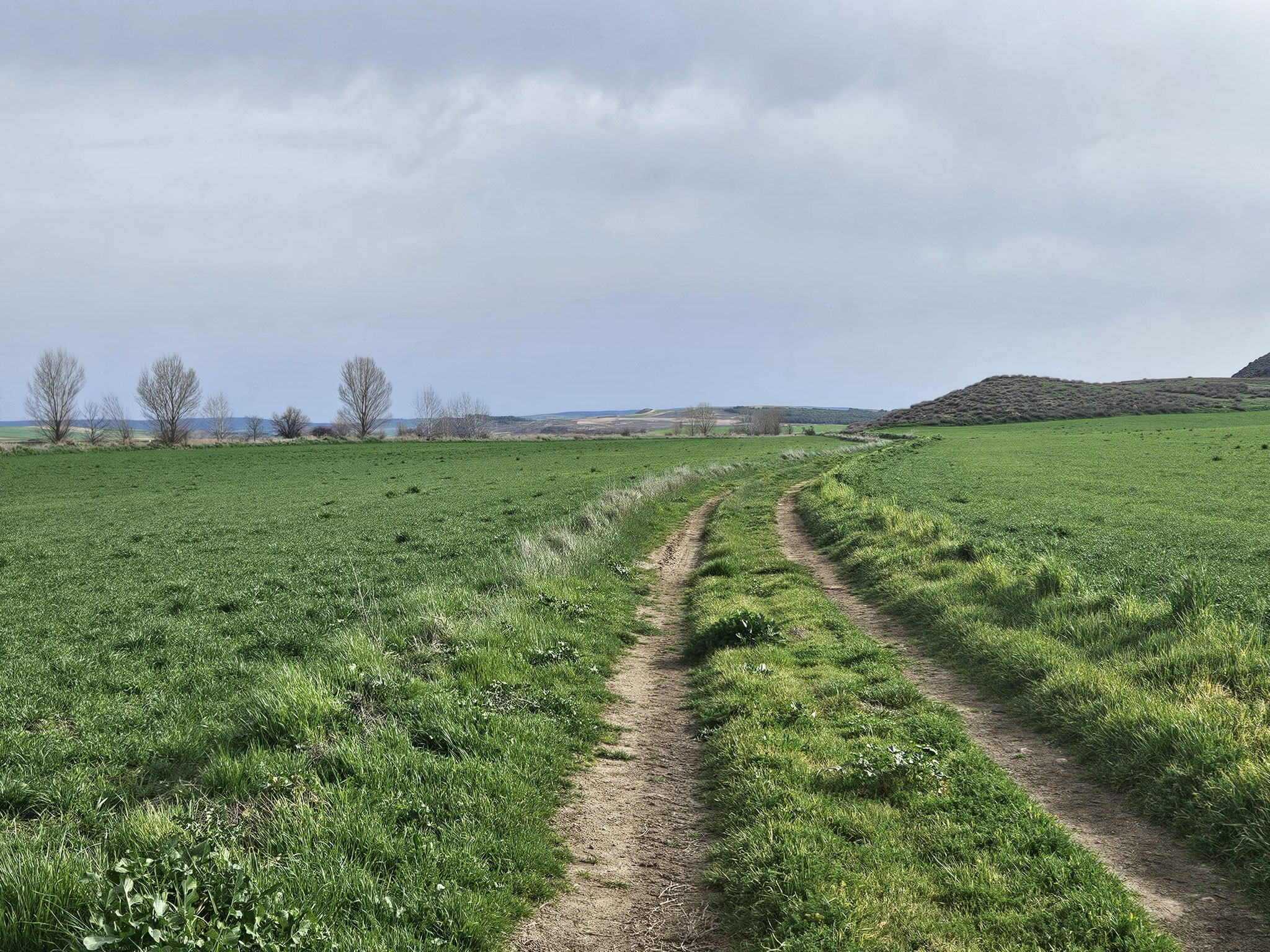 Iml Tal des Río Záncara, Blick zurück.