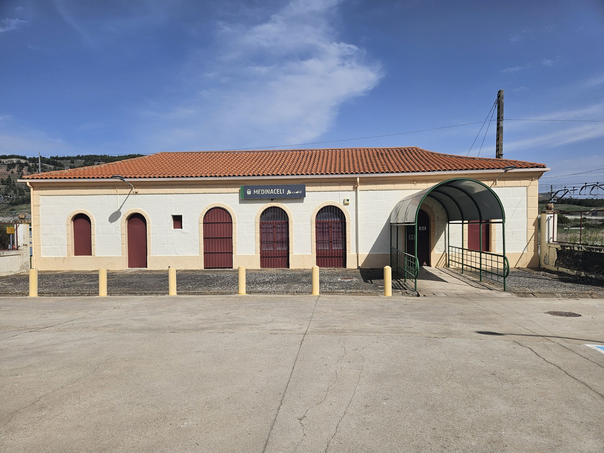 Bahnhof von Medinaceli.