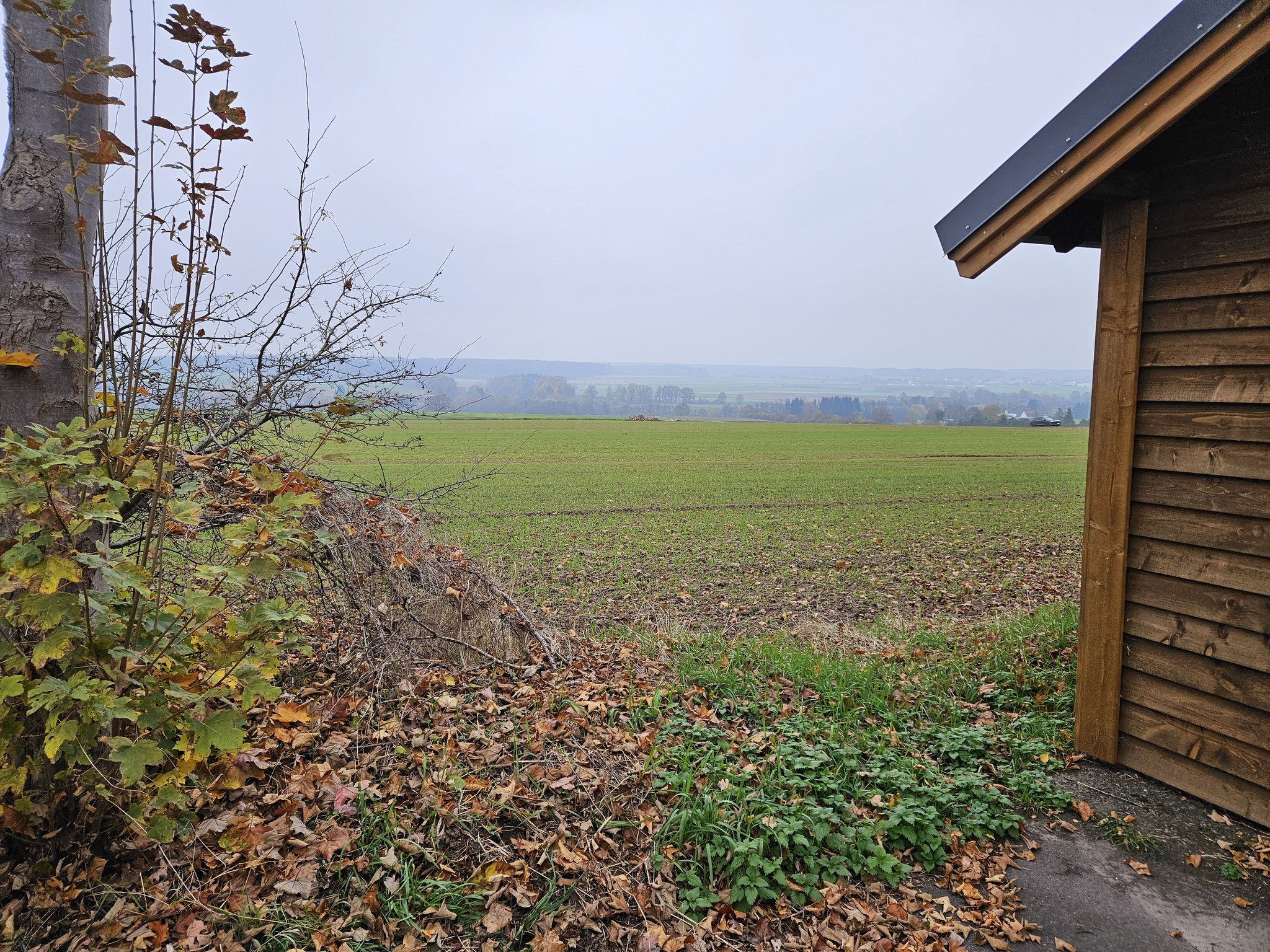 Bei Windischenlaibach, EHWS. Blick zur EHWS bei Zeulenreuth.
