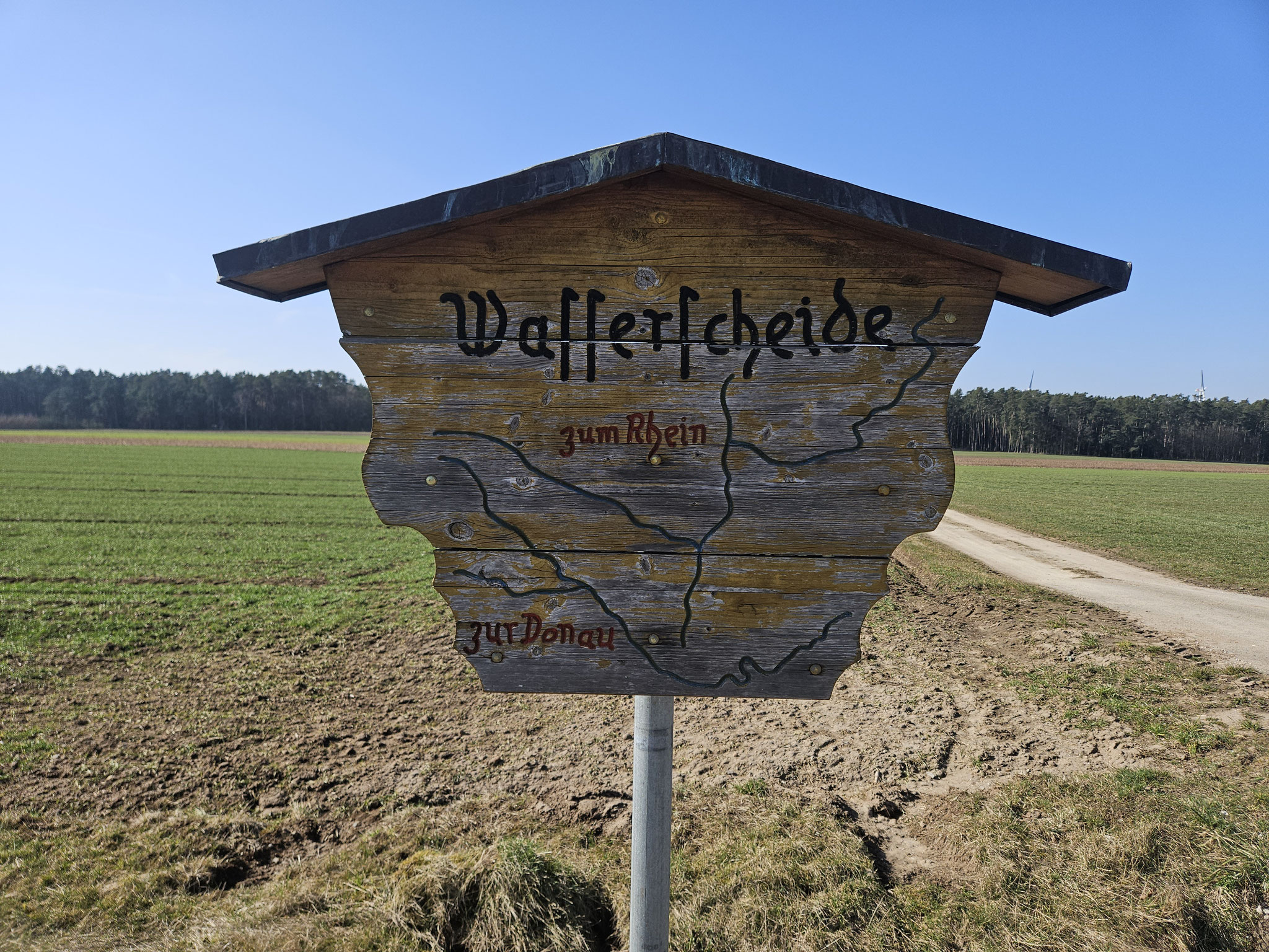 EHWS-Schild beim Freistein.