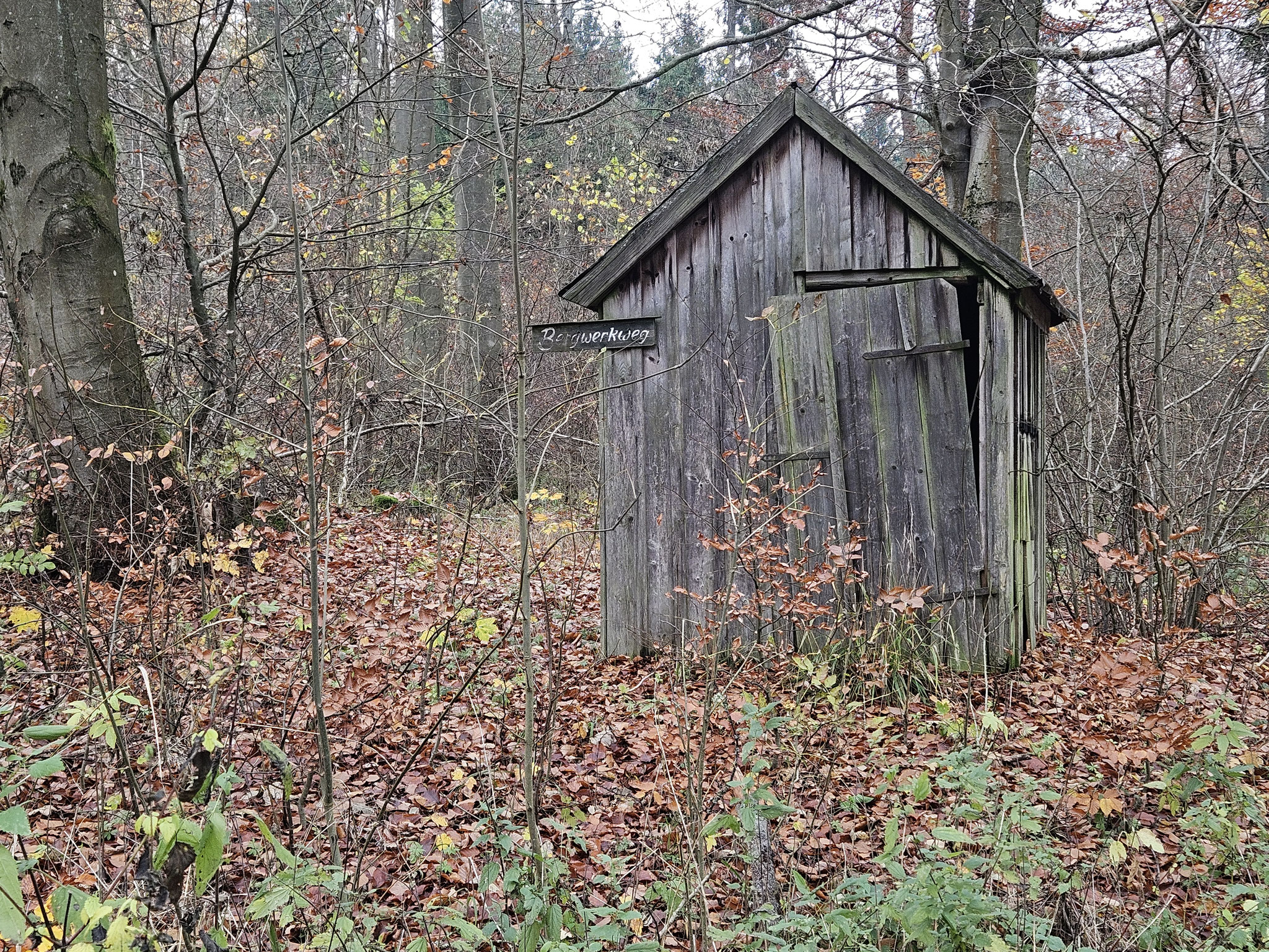 Bergwerkweg nach Triebendorf.