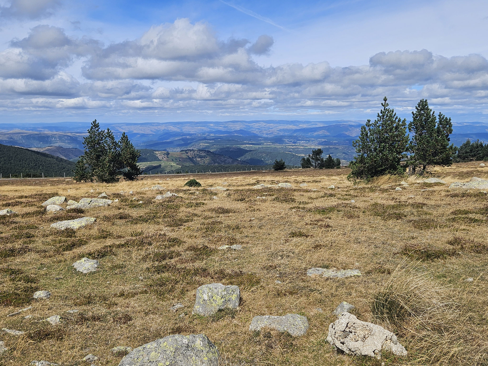 Mont Aigoual, Blick nach Norden.