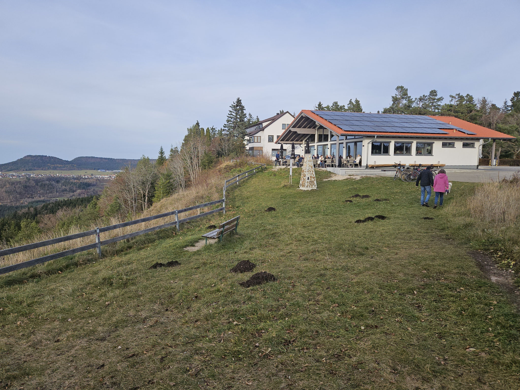 Klippeneck, Restaurant mit Aussicht.