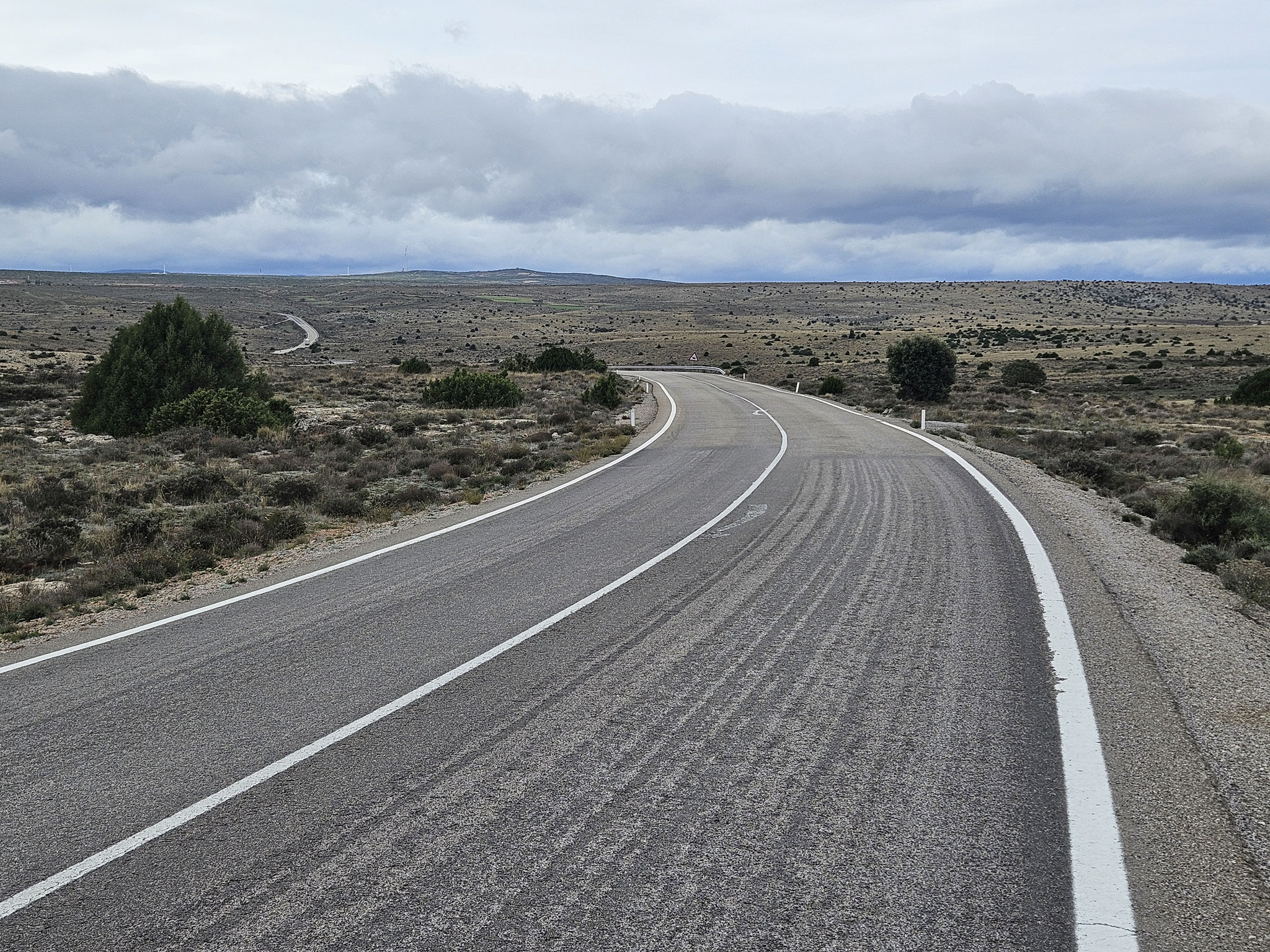 Strasse A-1511 nach Santa Eulalia.