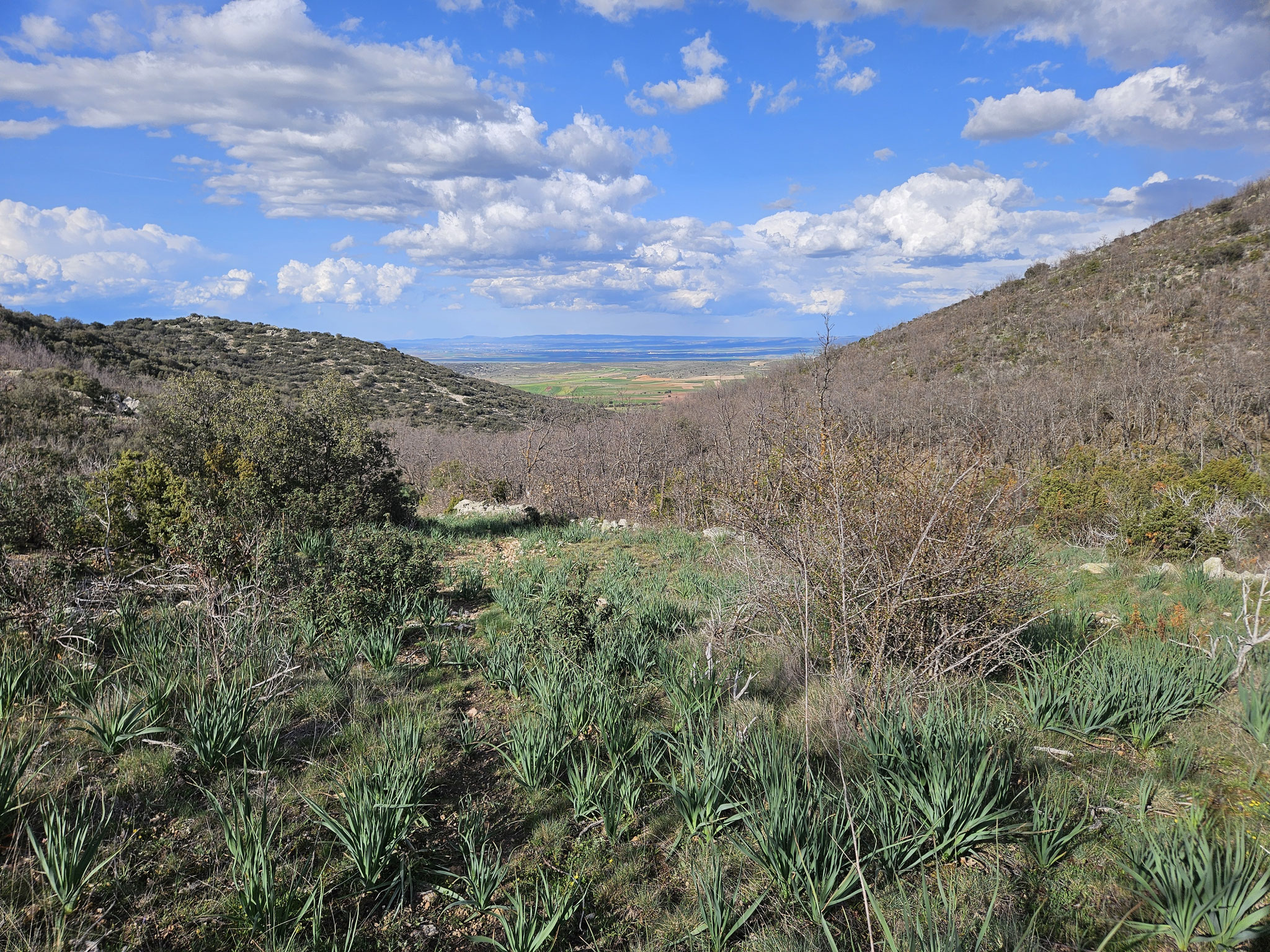 Villar del Salz entgegen.