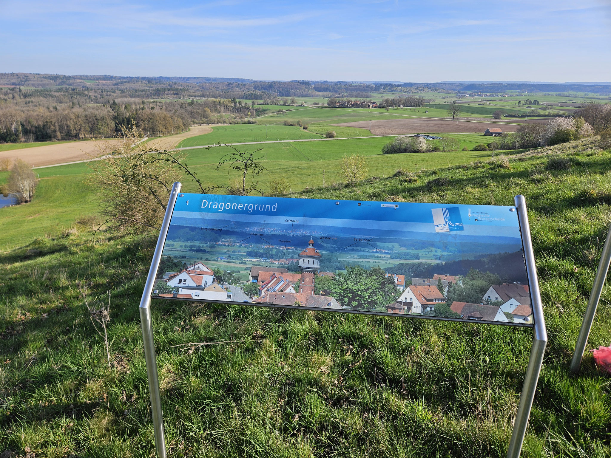 Schillingsfürst, Blick über den Dragonergrund.