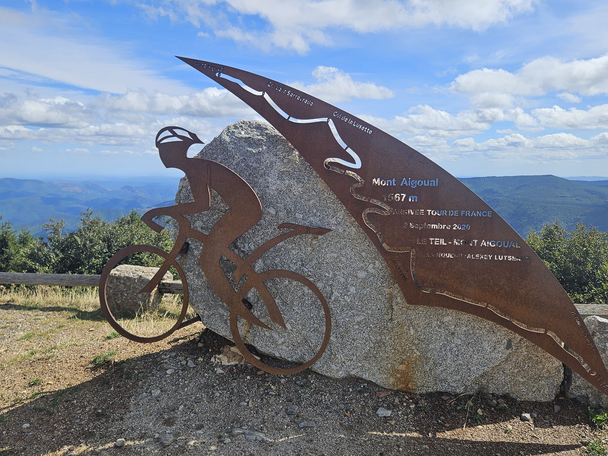 Mont Aigoual, Tour-de-France-Berg.