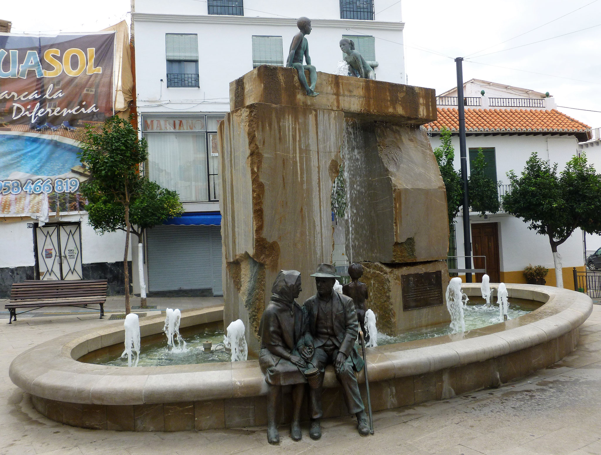 Lanjarón, Plaza de la Constitución.