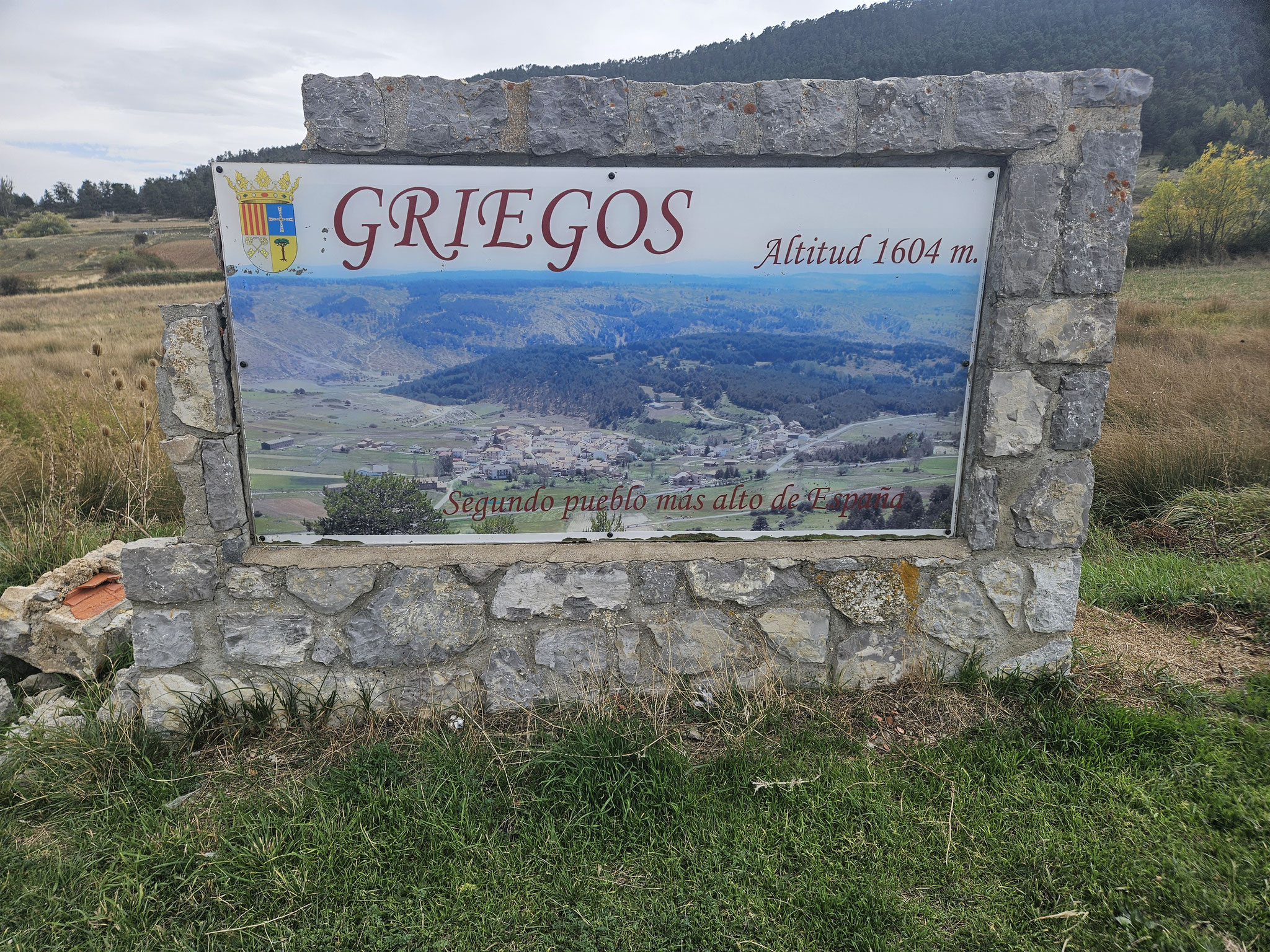 Griegos - zweithöchstes Dorf Spaniens.