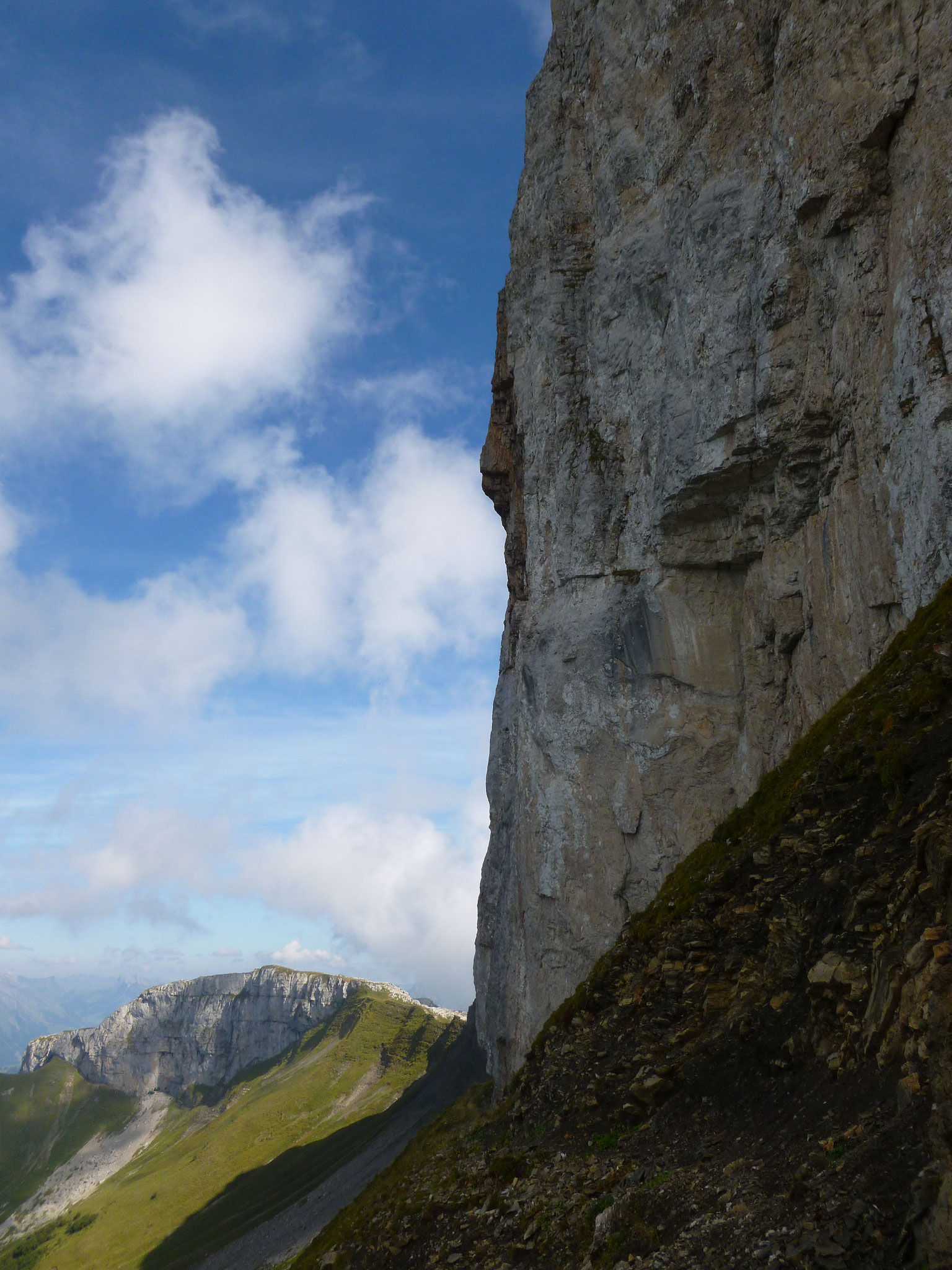 Tour d'Aï, Nordwand.