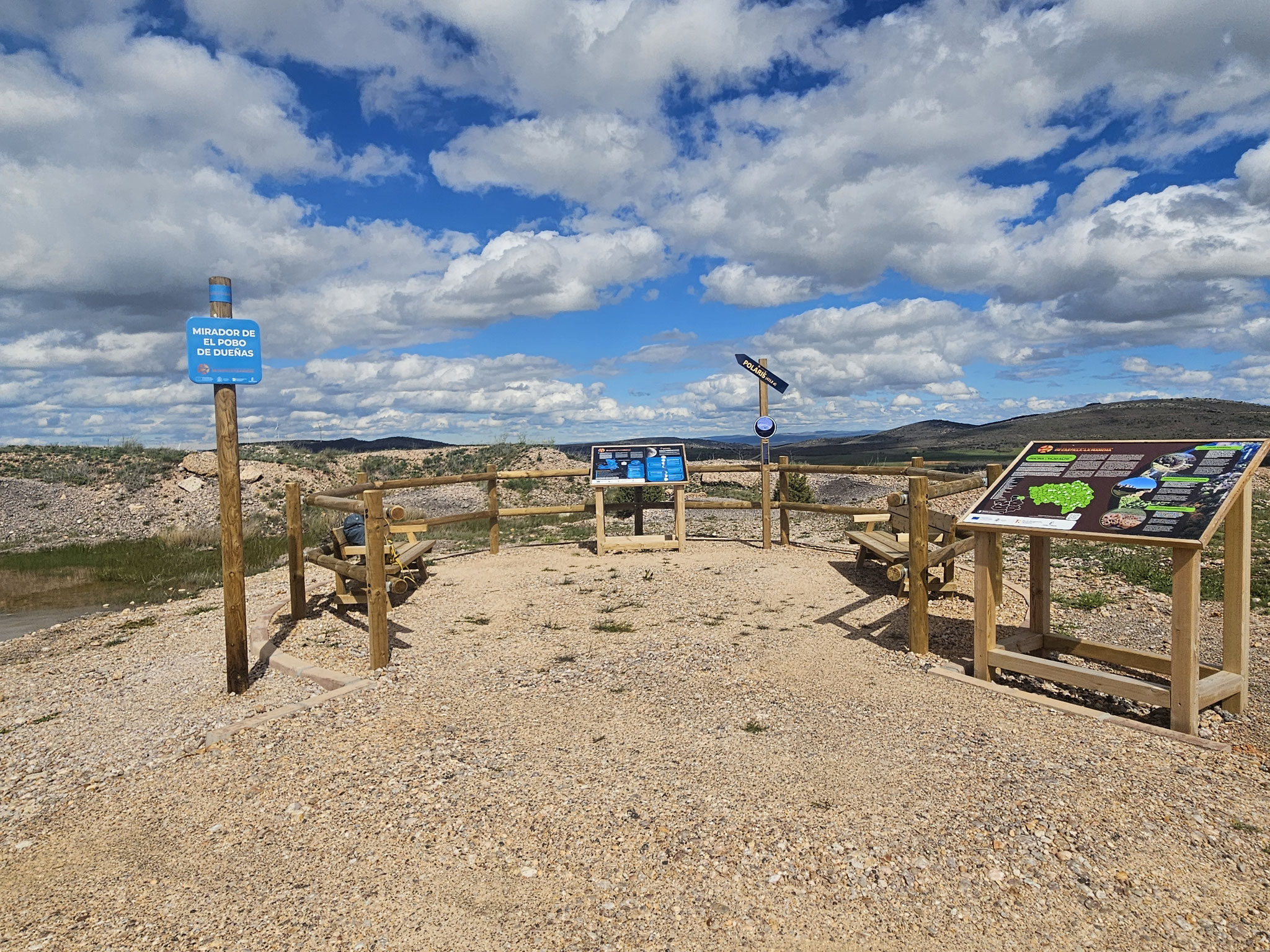 Mirador de El Pobo de Dueñas, EHWS.