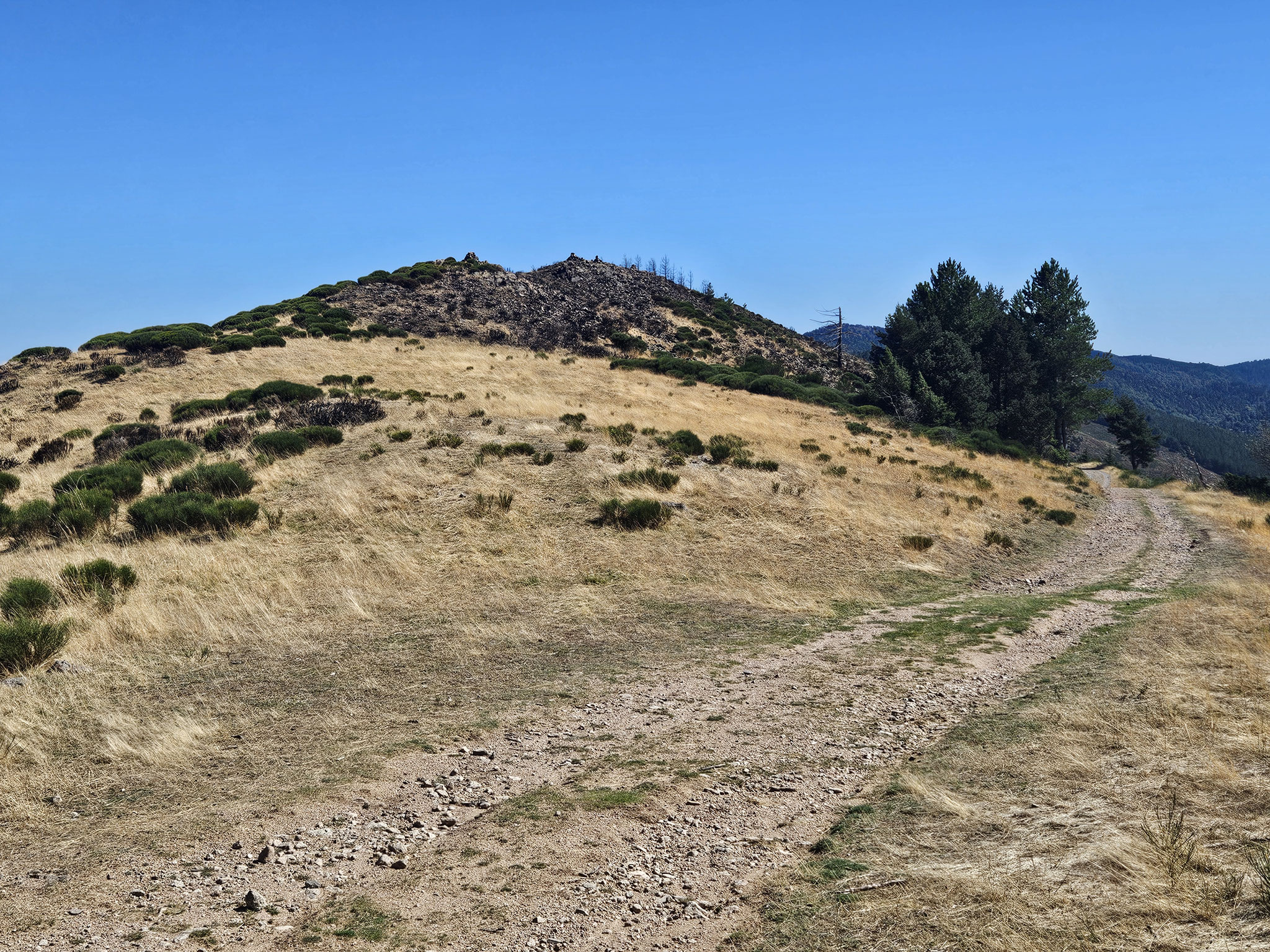 Zwischen Col Salidès und Col du Marquairès.