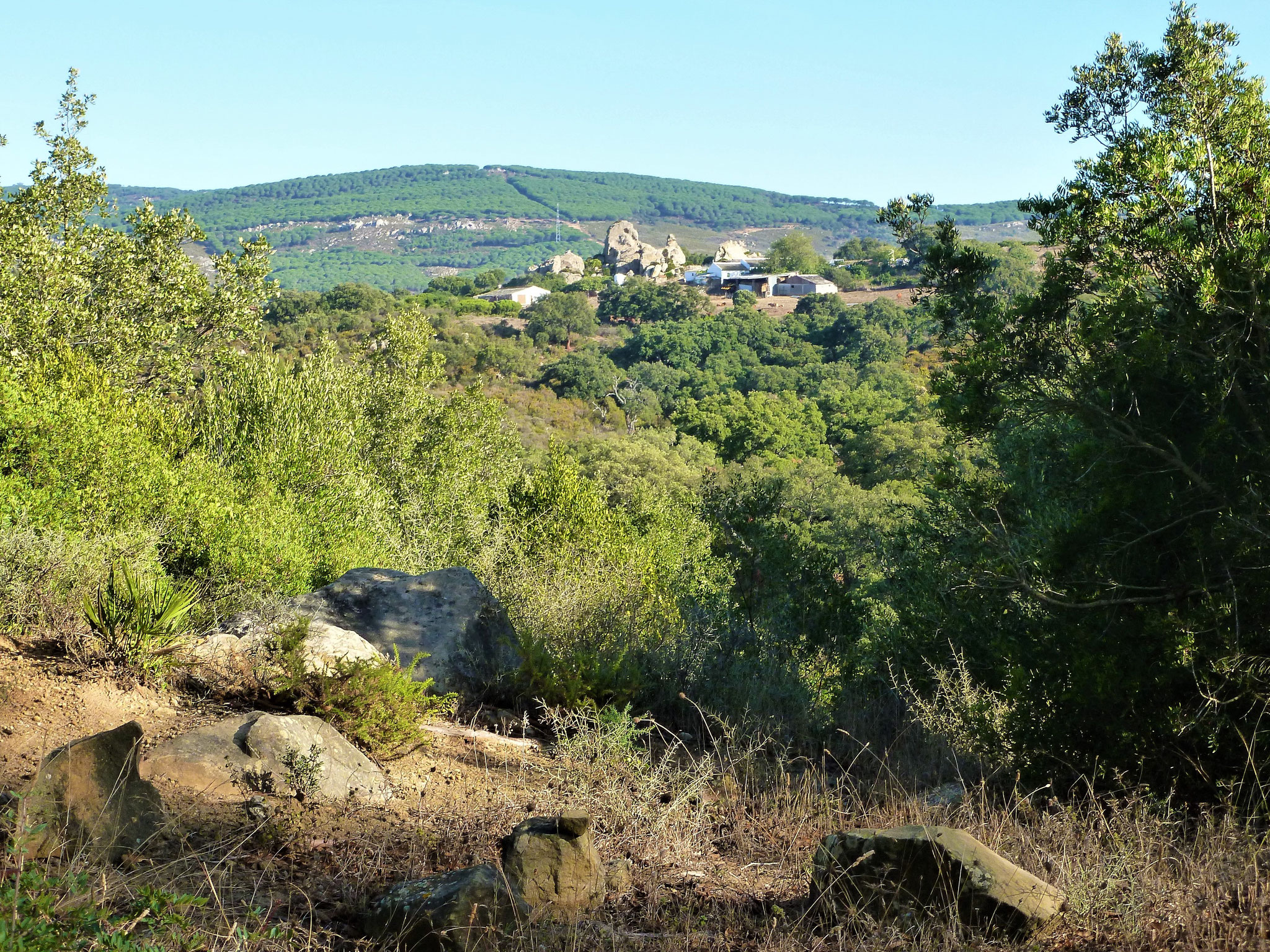 Blick Richtung Sierra de Montecoche.