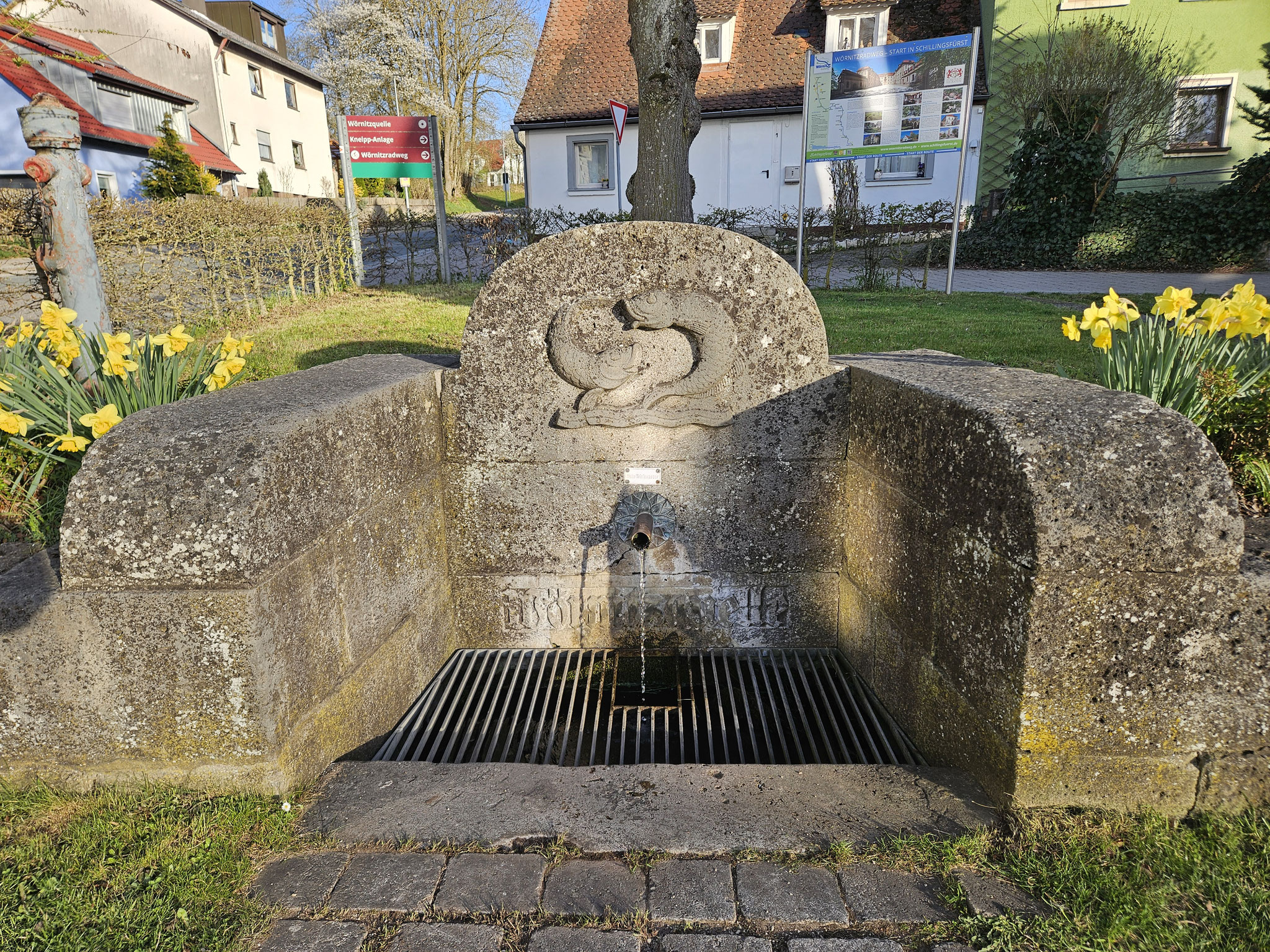 Schillingsfürst, Wörnitzquelle.