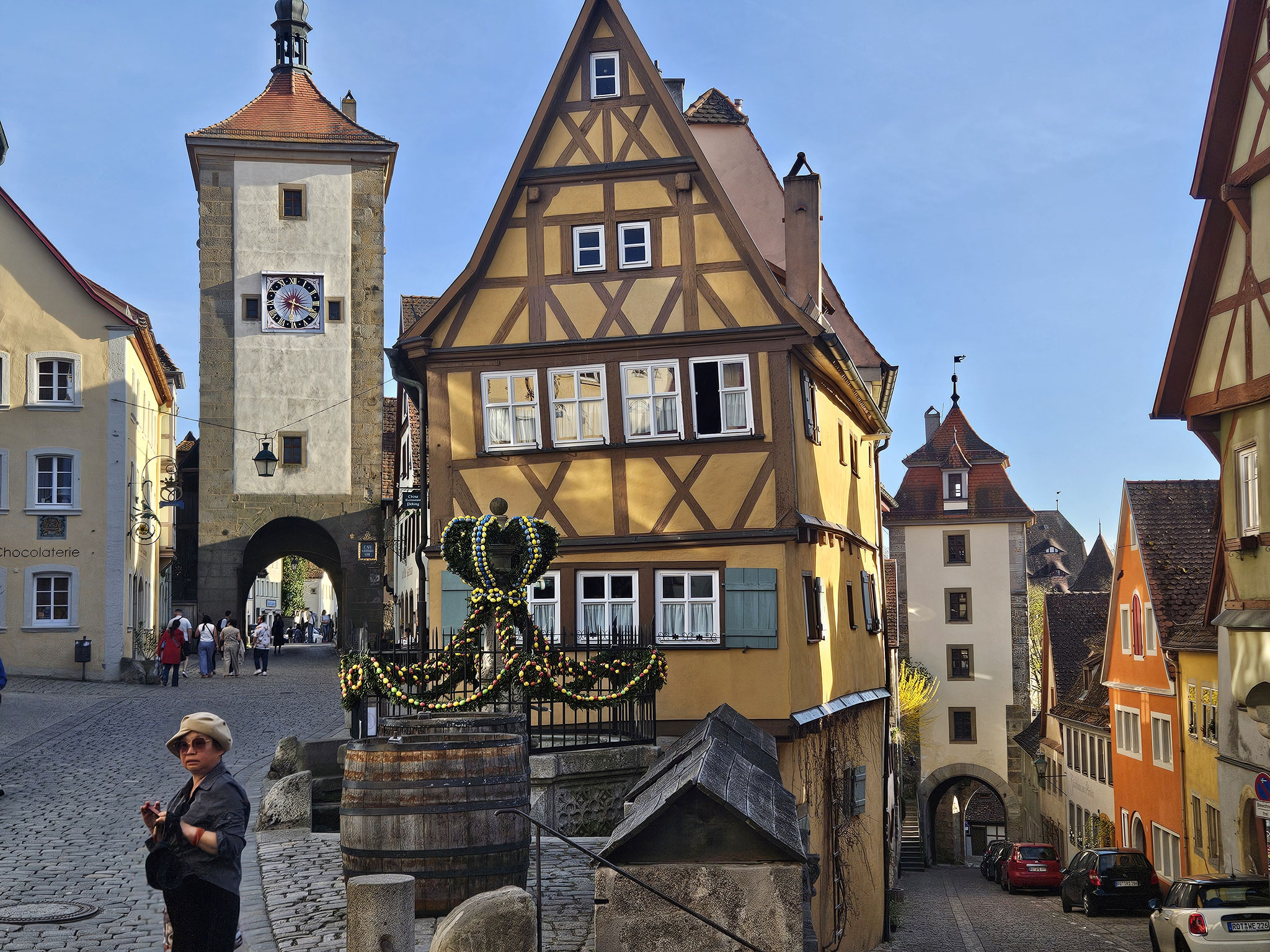 Rothenburg ob der Tauber, Plönlein.