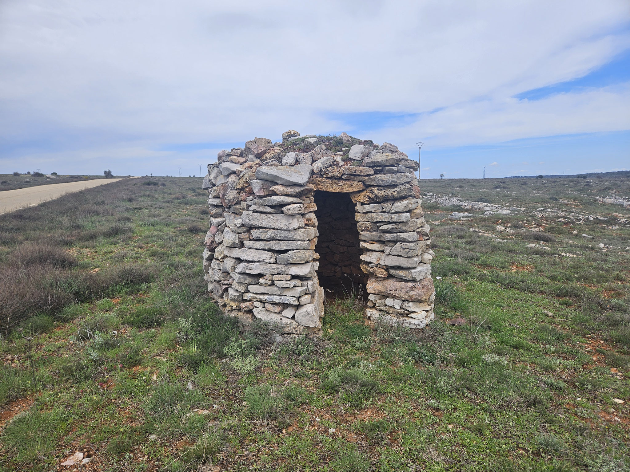 Baute an der Strasse nach Medinaceli.