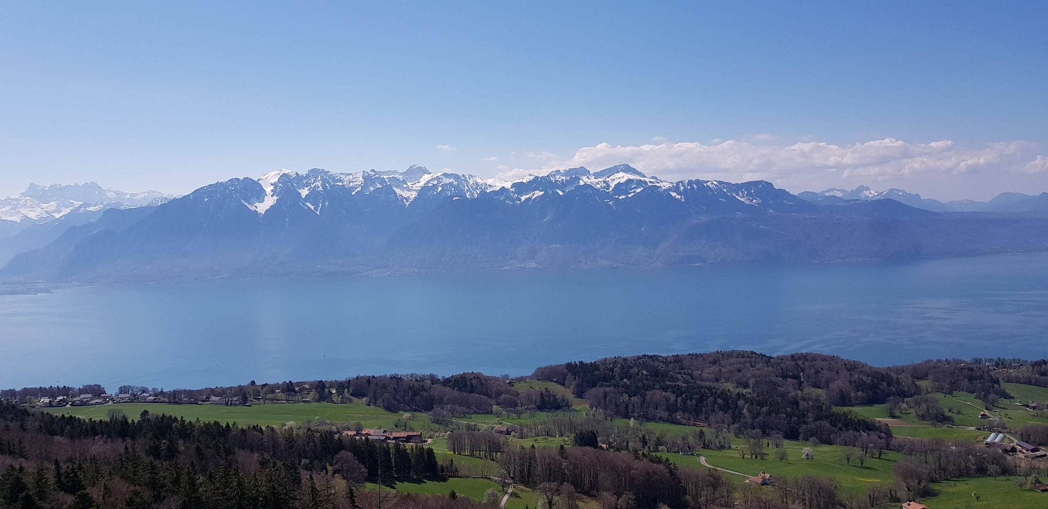 Plein Ciel, Richtung Süd: Savoyer Alpen...