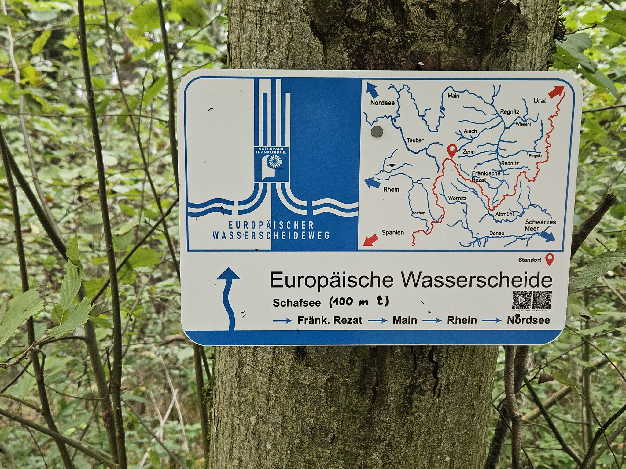 ... teils mit genauer Zu- und Einordnung ins europäische Gewässersystem.