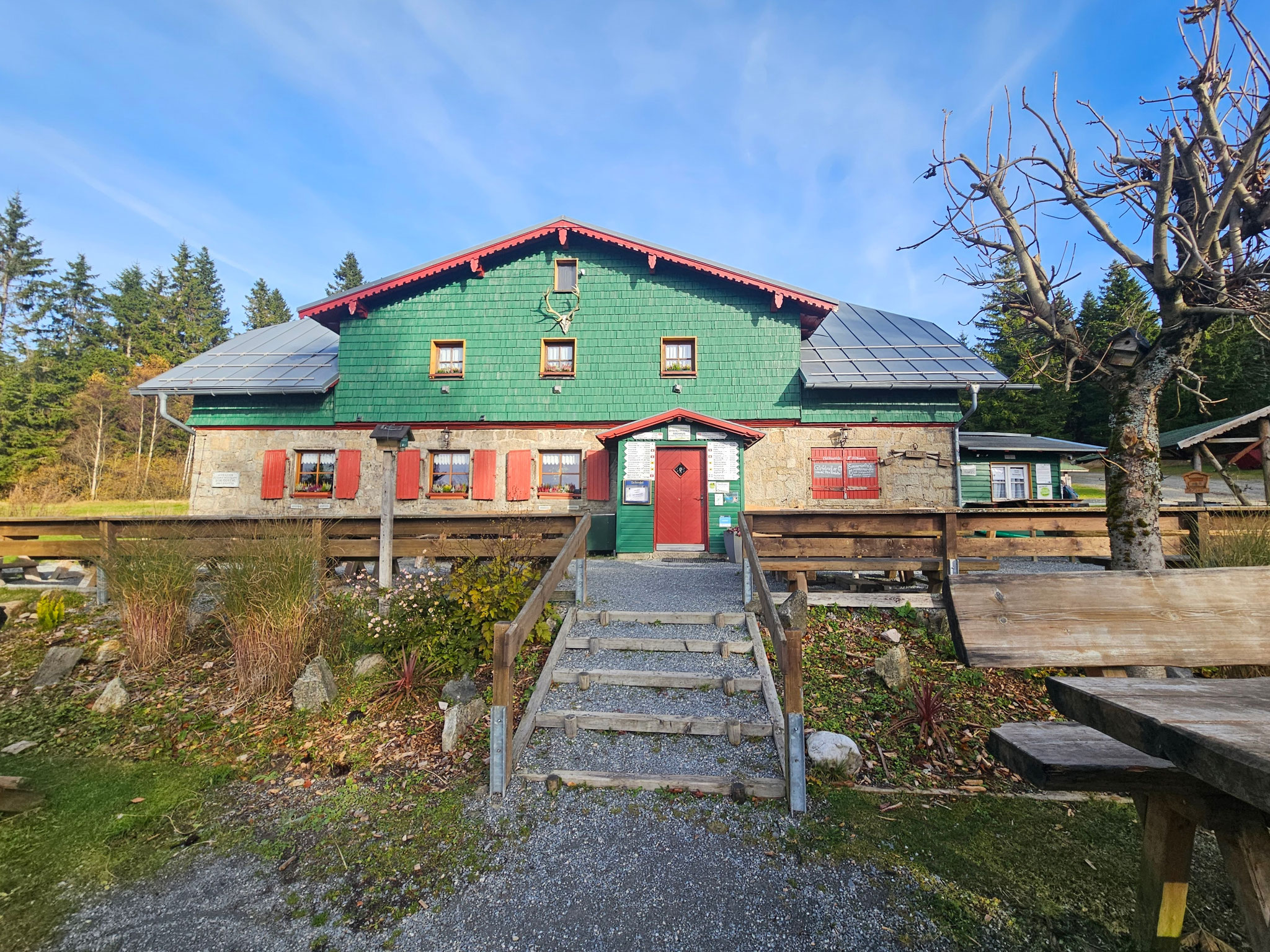 Unterkunftshaus Seehaus (geschlossen).
