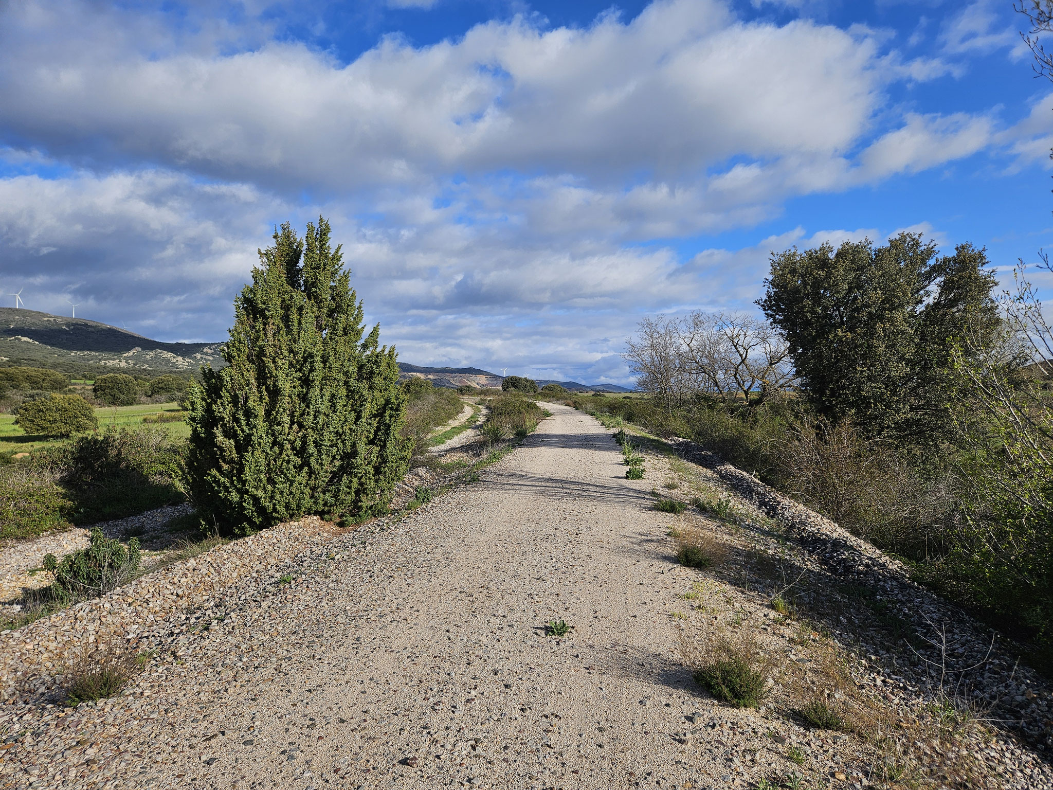 Vía Verde (stillgelegtes Bahntrasse) von Ojos Negros.