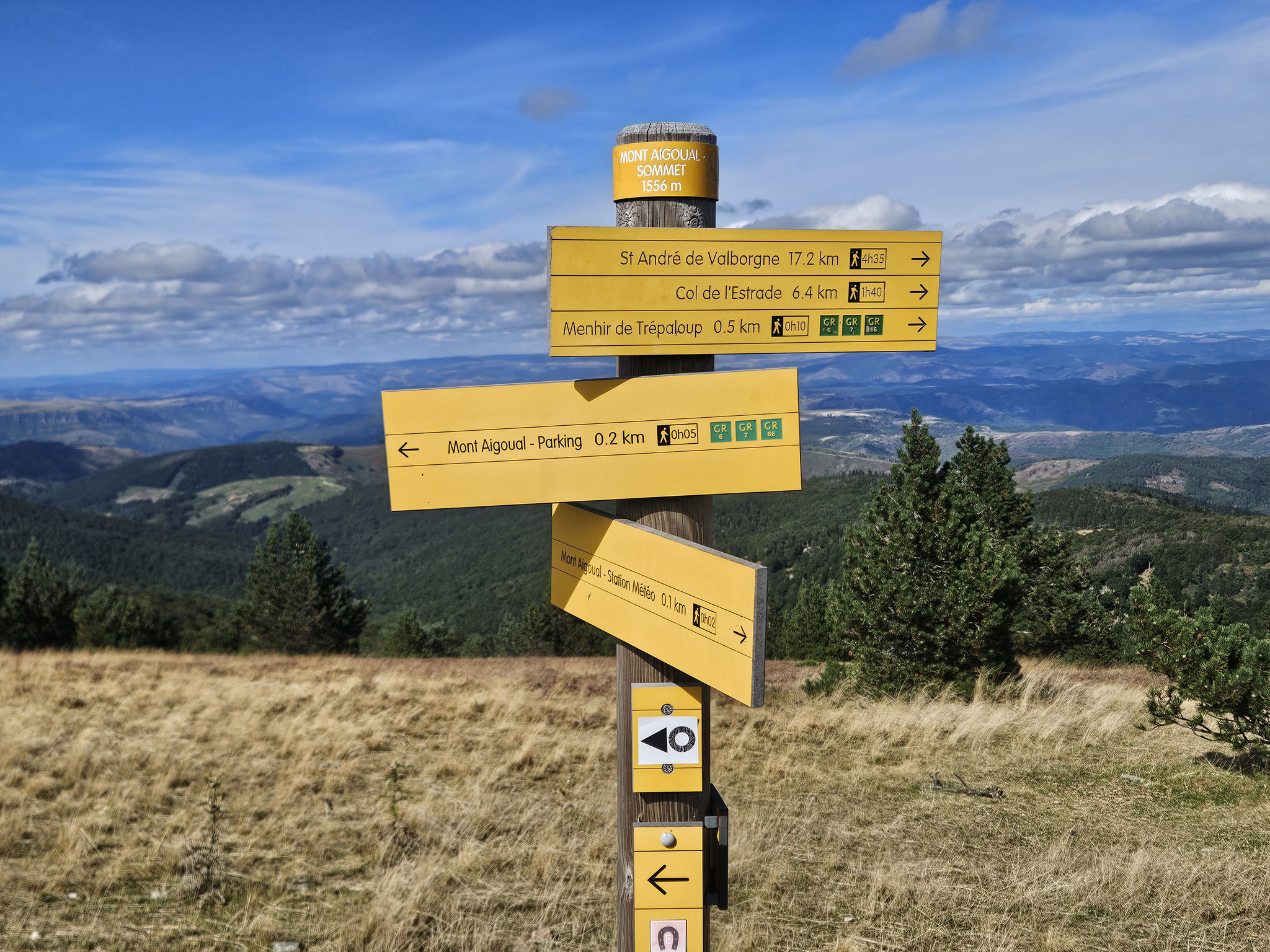 Mont Aigoual, Wanderberg.
