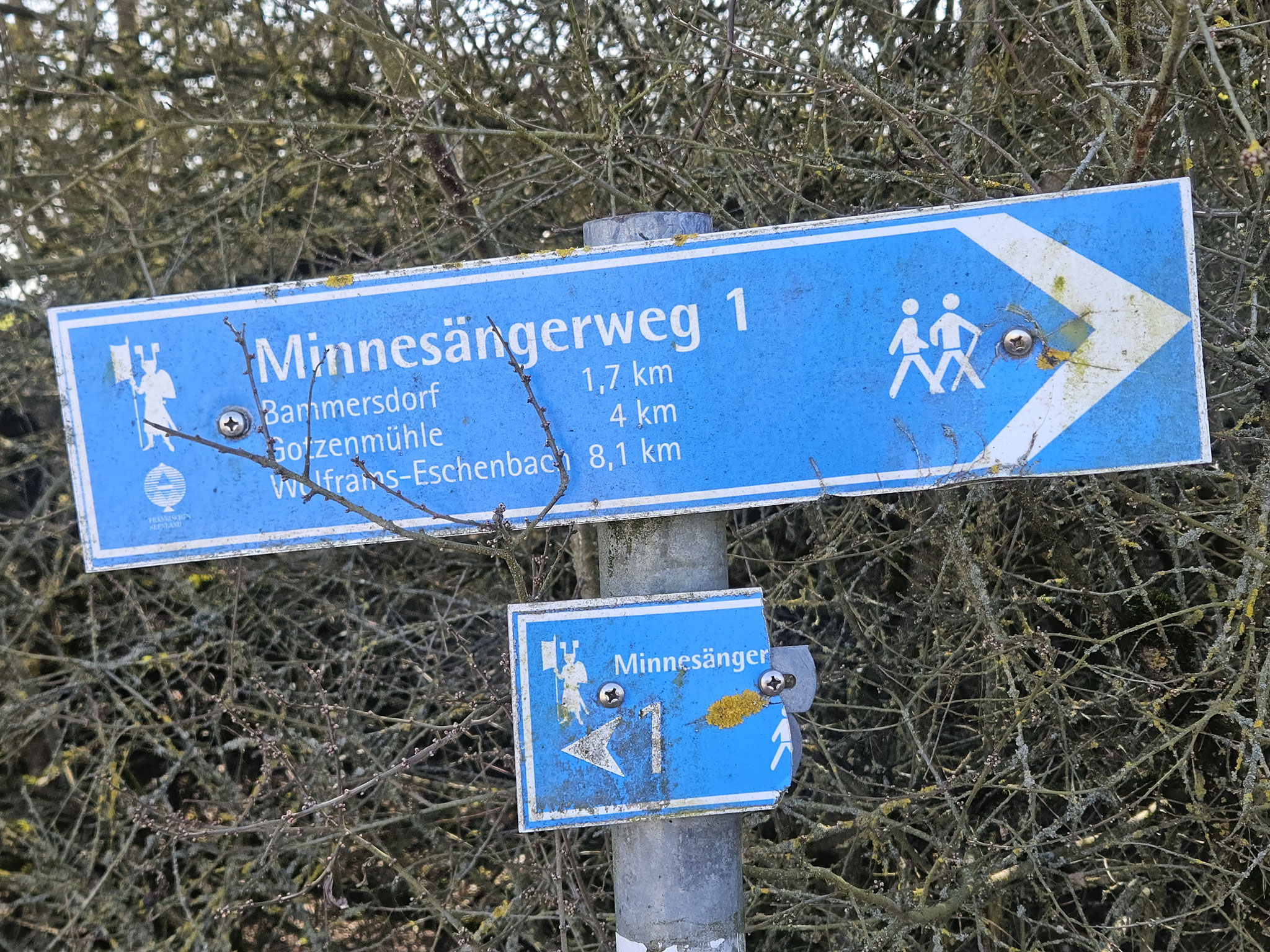 Einer von mehreren Minnesängerwegen.