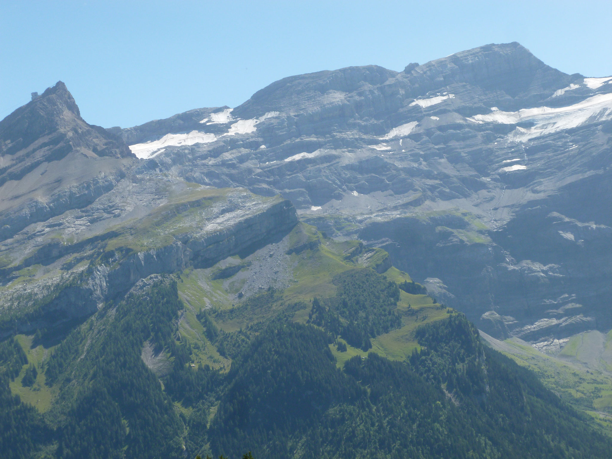 Zoom auf Sex Rouge (links) und Les Diablerets.