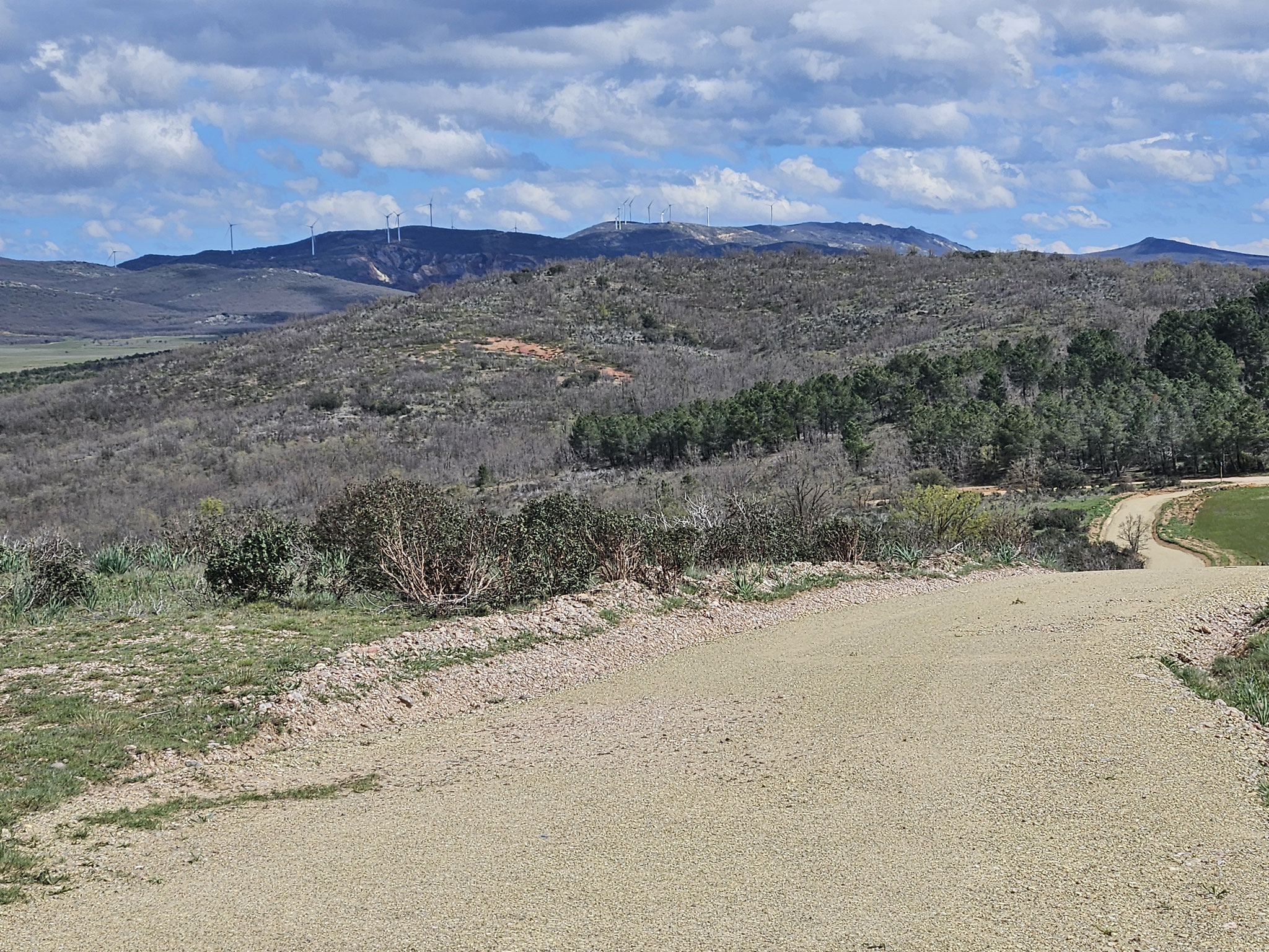 Sierra de Menera von Nordwesten.