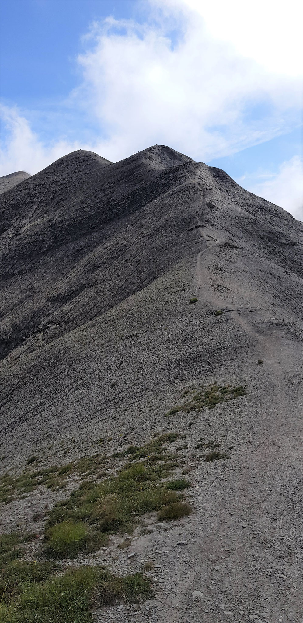 Wasserscheide: Arête de l'Arpille (Arpelisgrat).