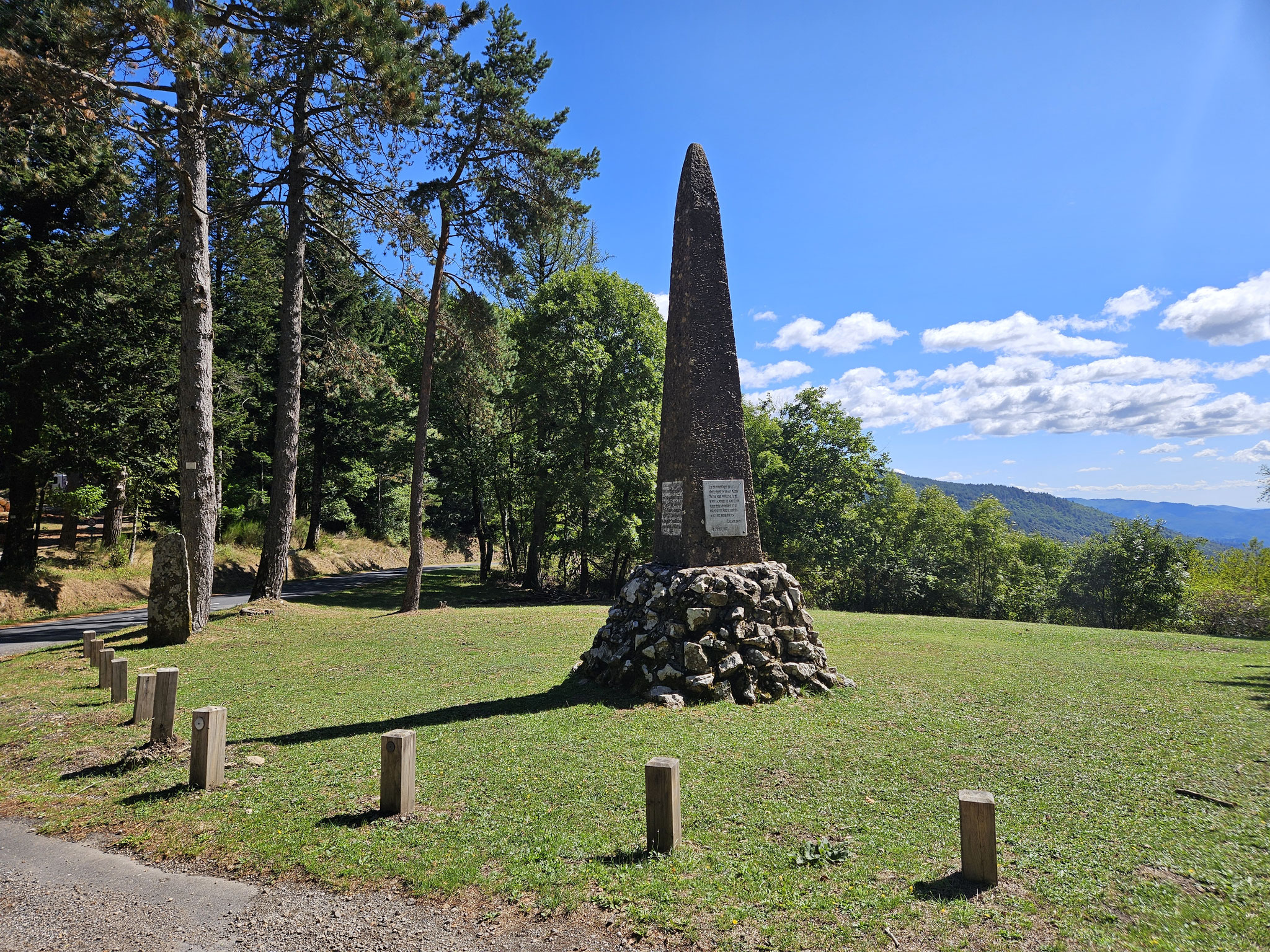 Plan de Fontmort, Huguenotten-Denkmal.