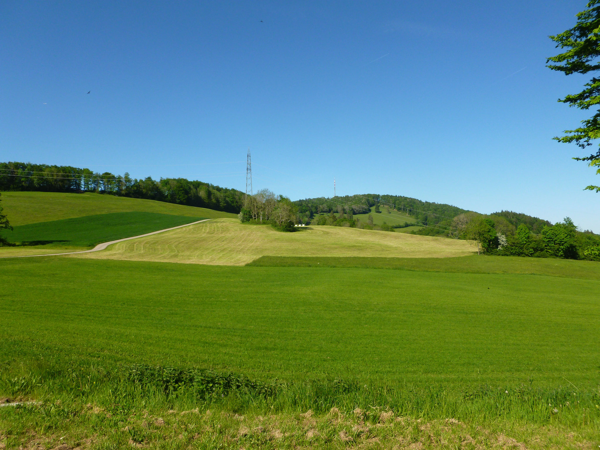 La Caquerelle, Rückblick nach Les Ordons.