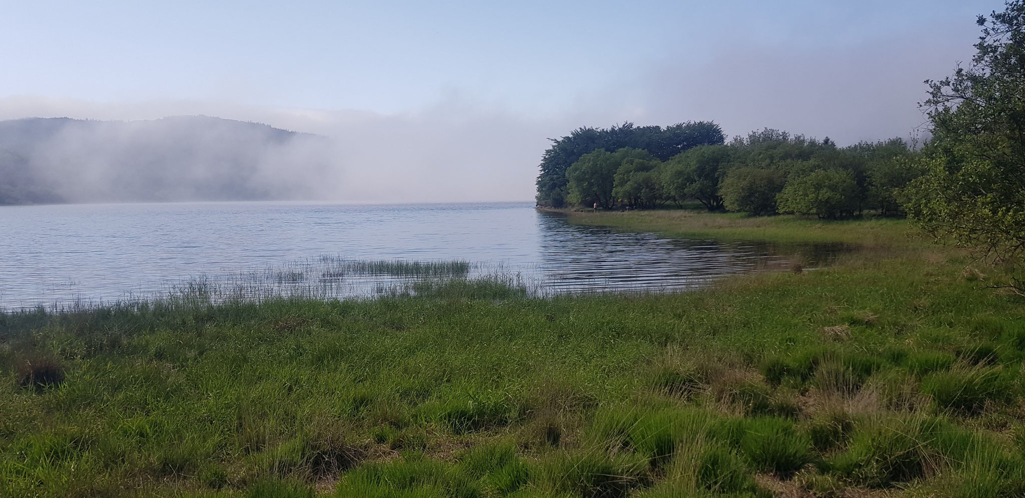 Lac de Vésoles von Norden.