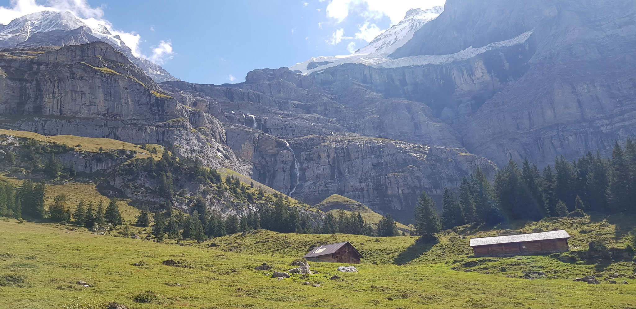 Biglenalp. Blick zum Guggigletscher.