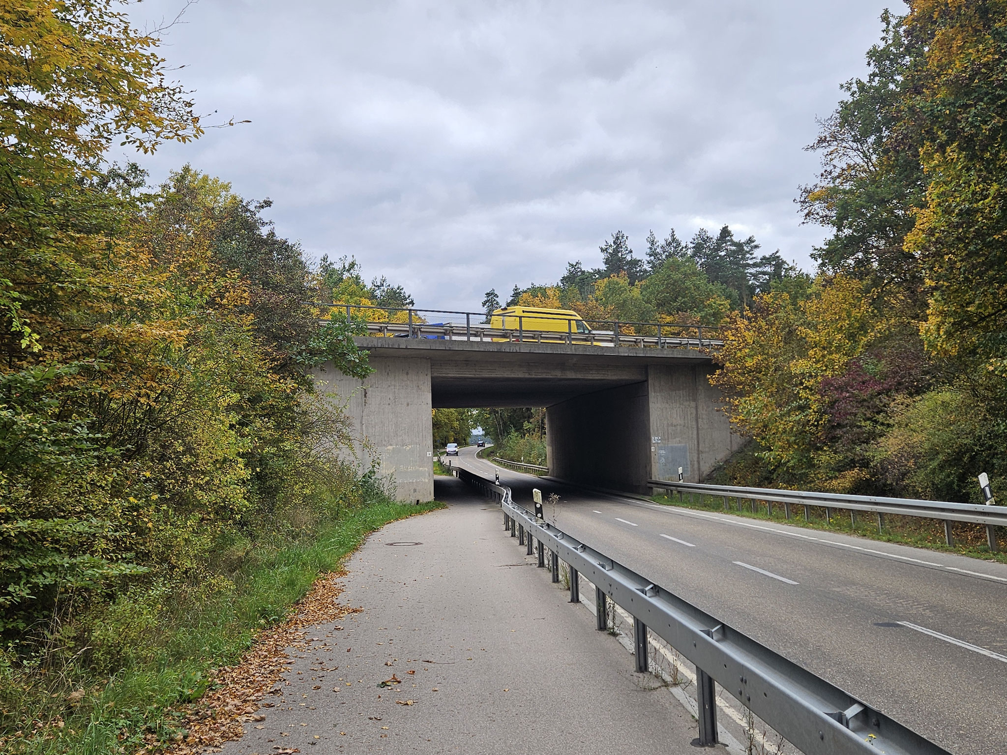 A6-Unterführung bei Bernhardswinden.