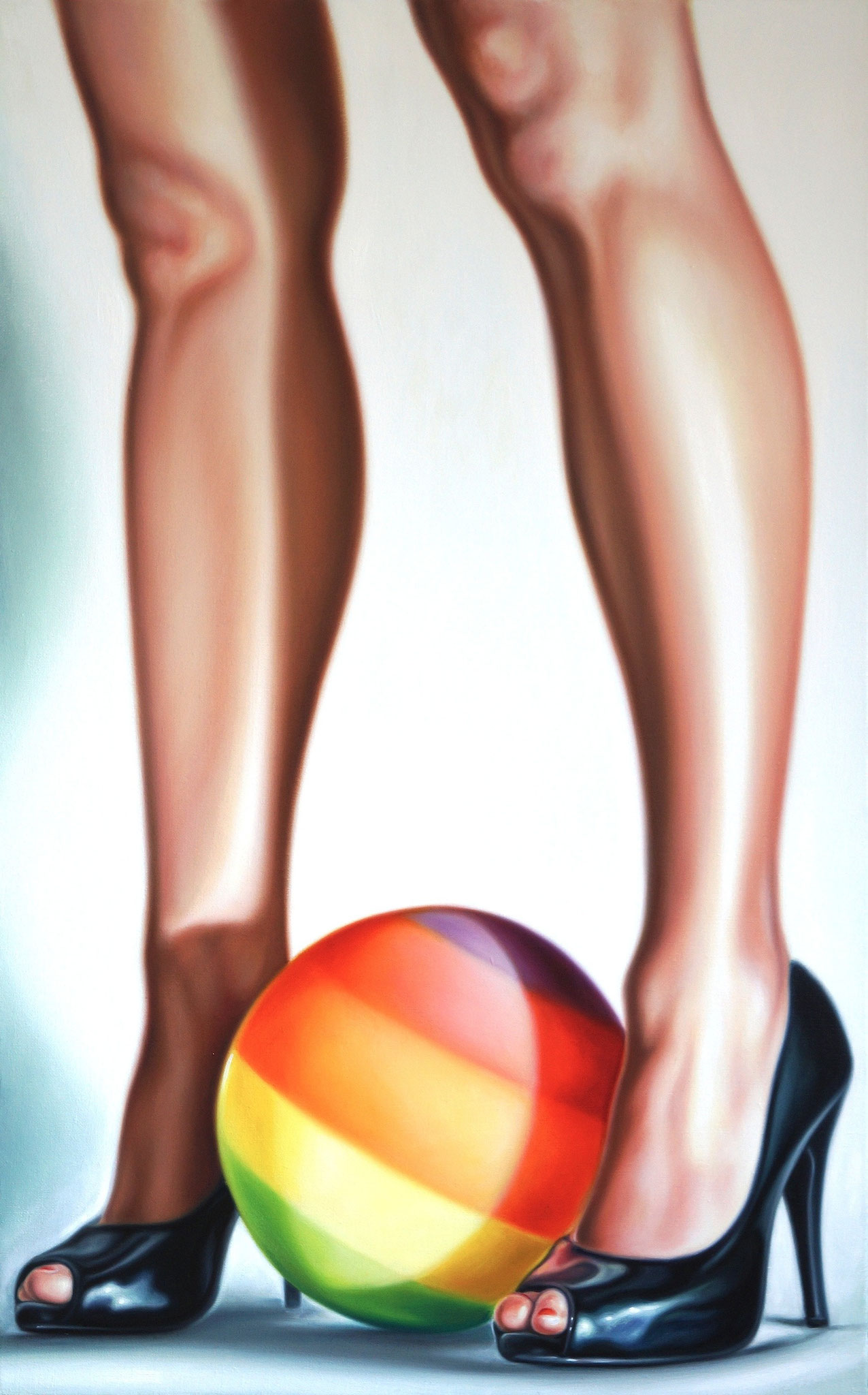 Ball, 140x100cm, Öl auf Leinwand, 2014