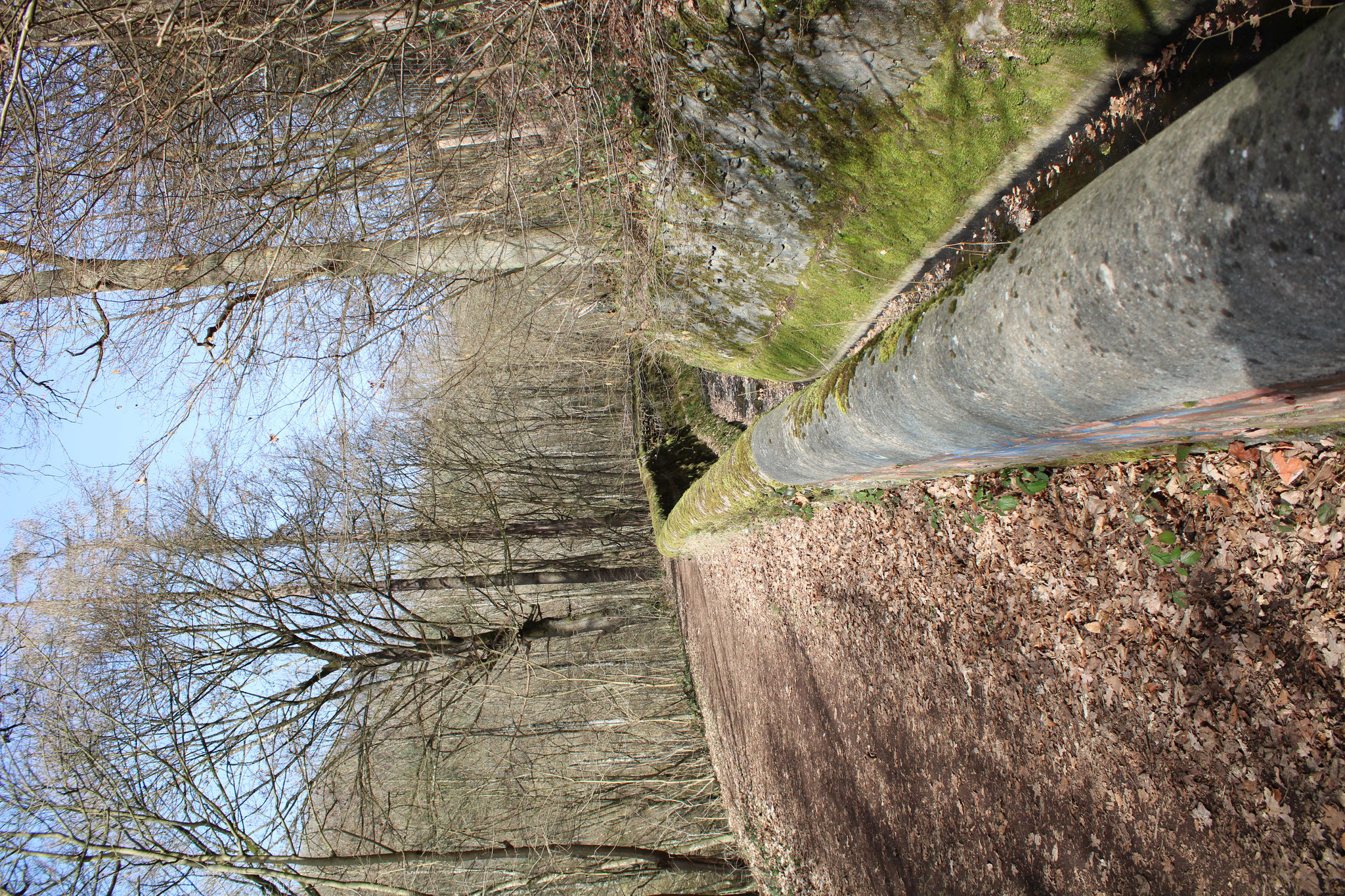 The Upper Channel of the Sayner Hütte, installed in the 19th century.