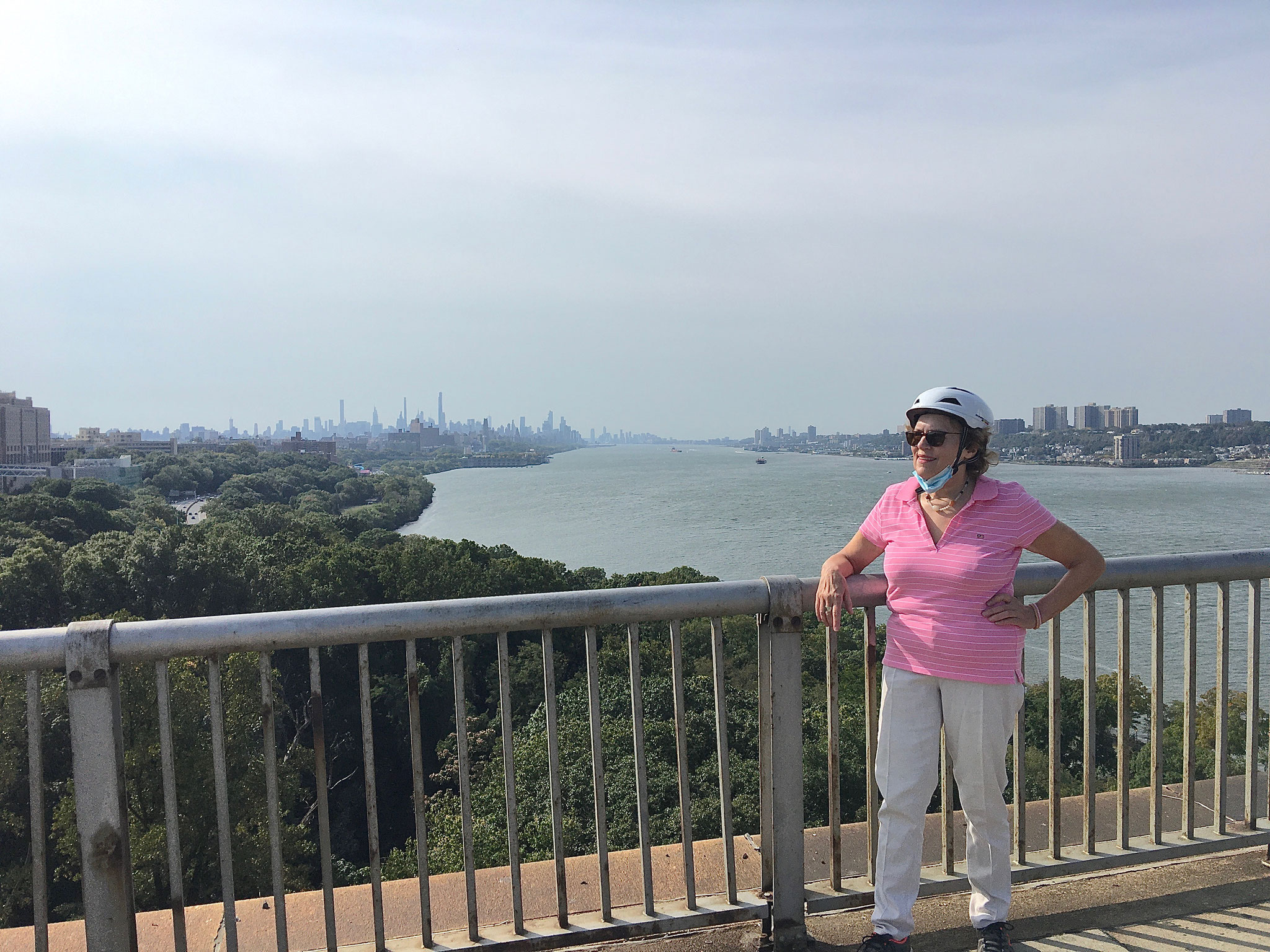 Biking on the GW Bridge