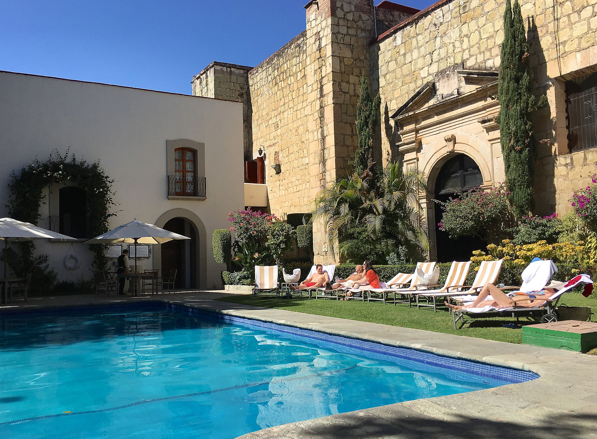 Our hotel, an old 16th century convent, Quinta Real