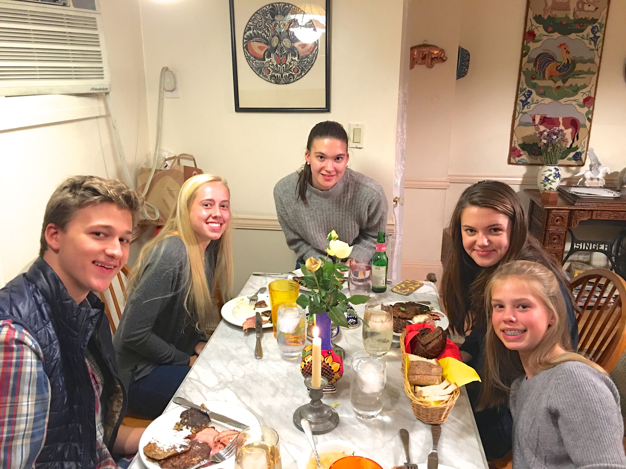 Jack, Brooke, Ellie, Kate, & Brianna   Nov. 2016 NYC