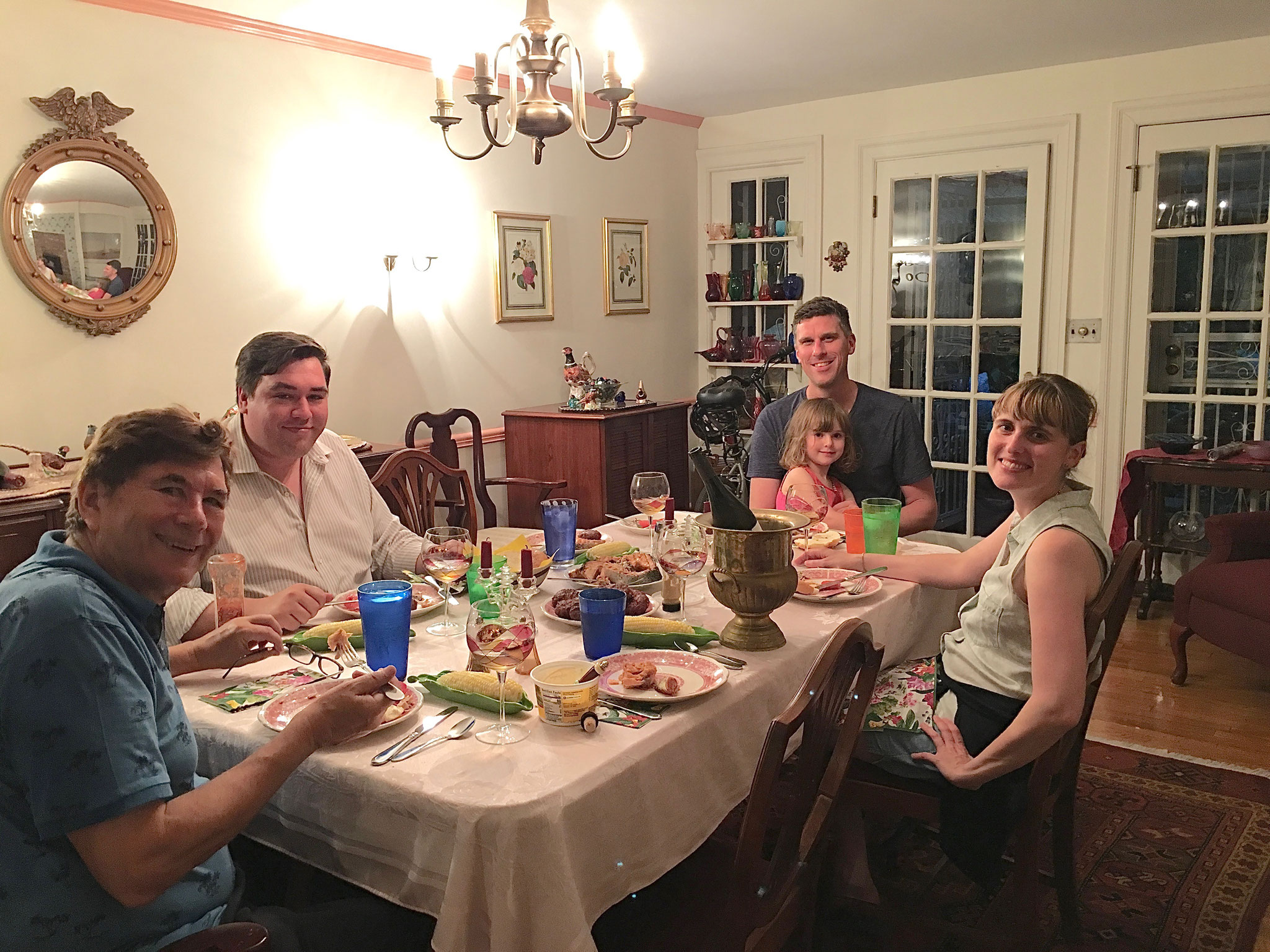 John, Greg, Patrick & Celine, Anna Groner NYC, July, 2019