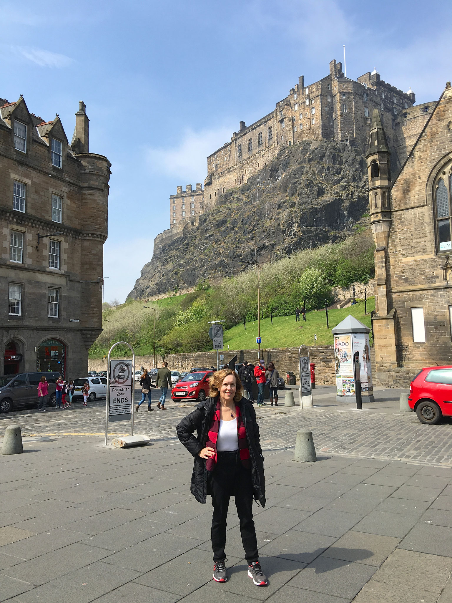 Lorraine Gudas at the Edinburgh Castle, May 6, 2016