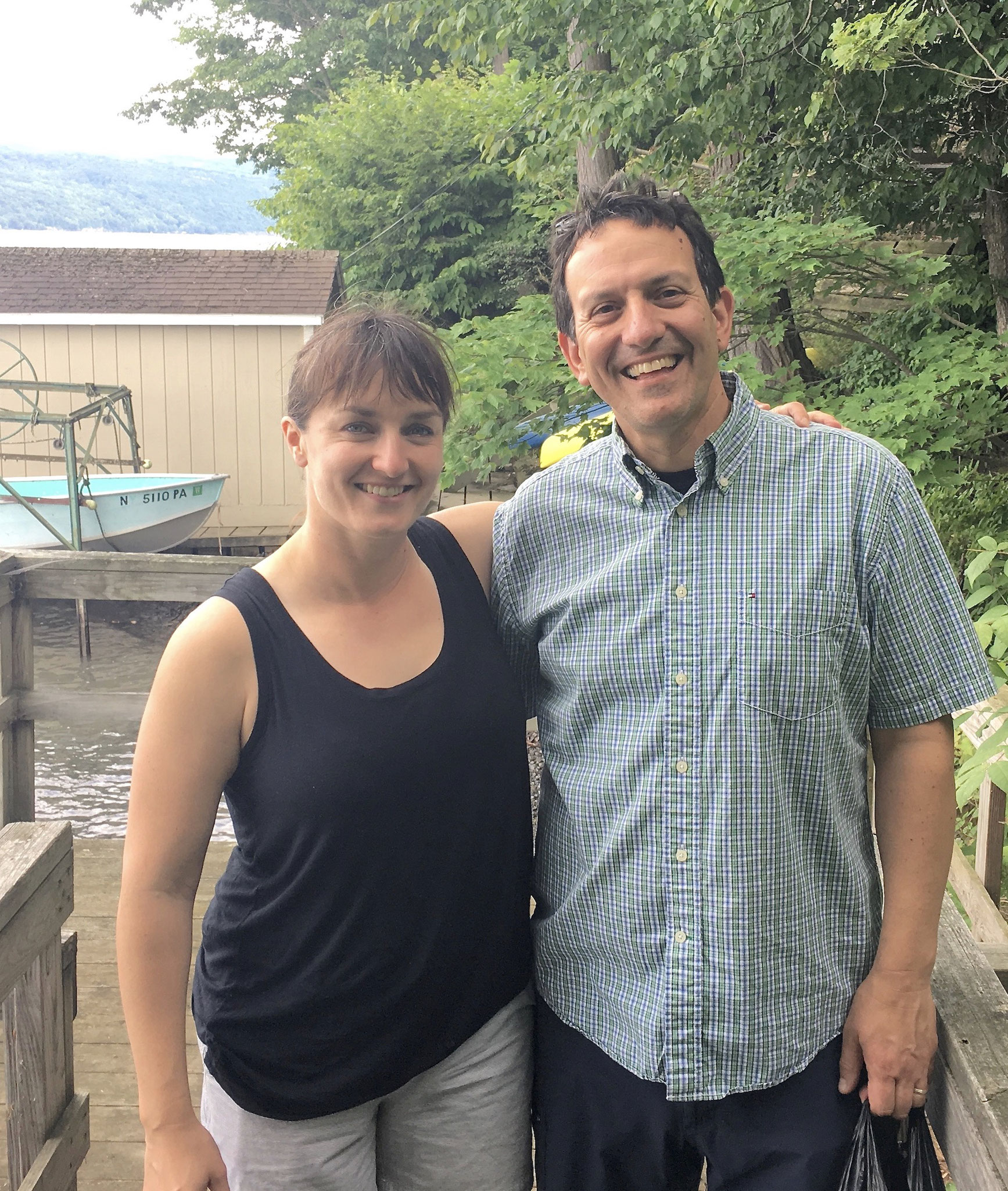 Wendy Barner & Nick Signorelli, two architects! July, 2018