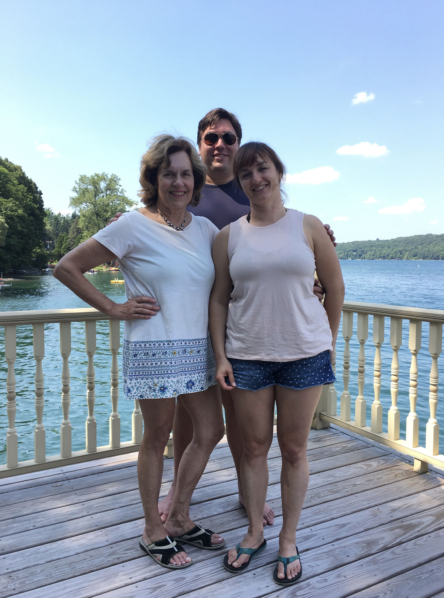 Lorraine, Greg, & cousin Wendy