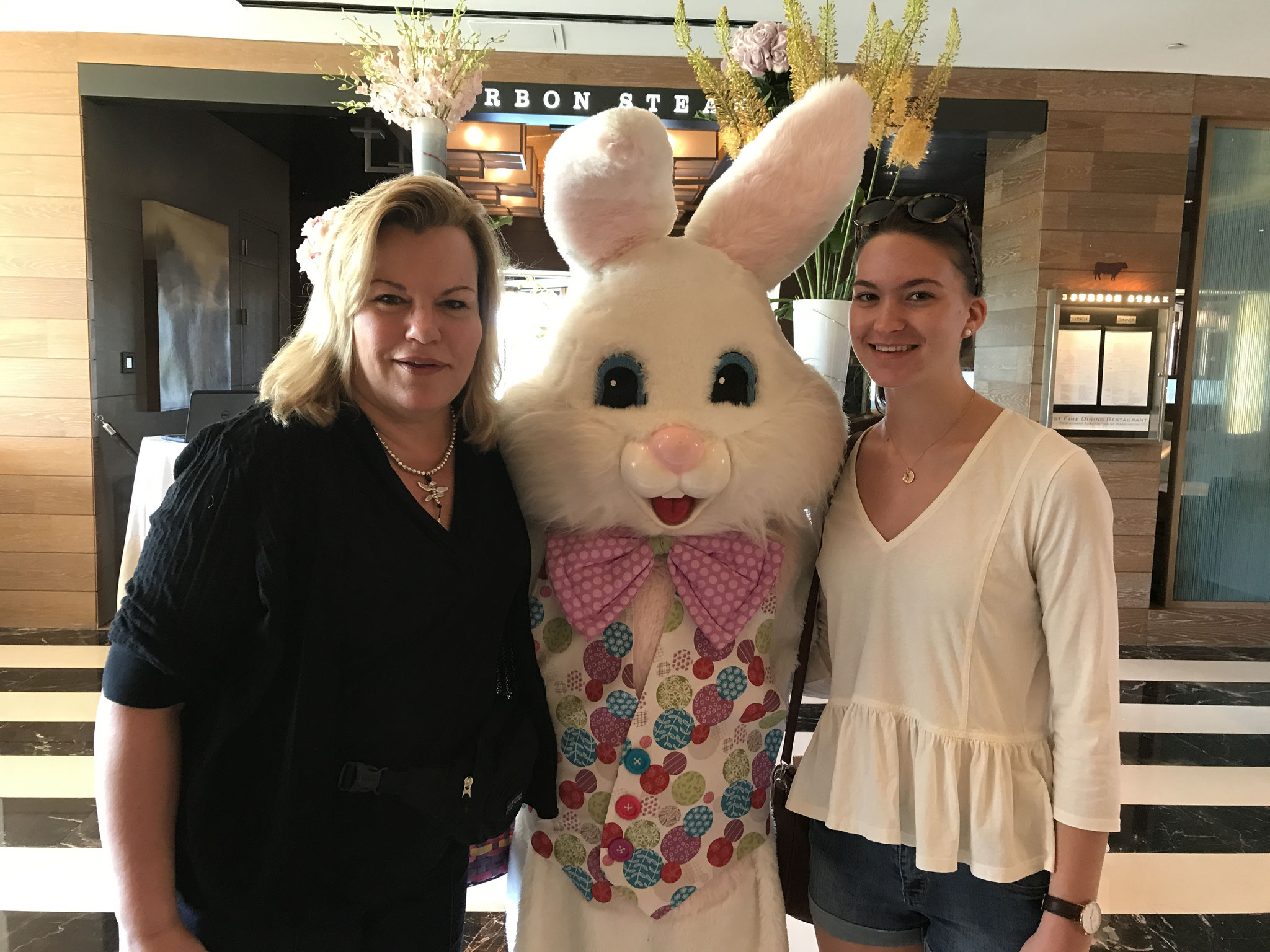 Celeste & Bunny & Ellie, Easter weekend, 2017