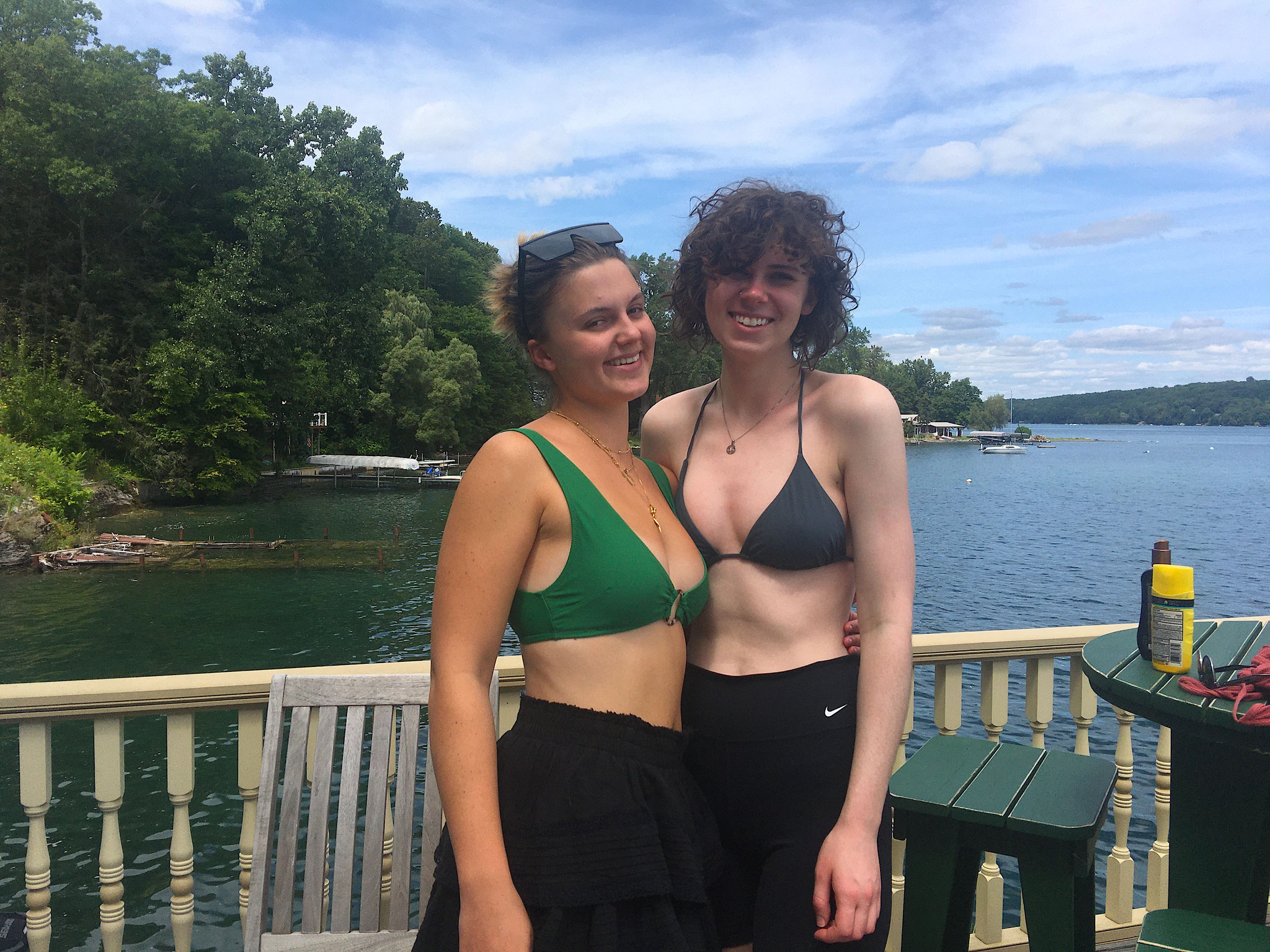 Kate & Erin Kagel, summer 2021, Skaneateles, NY